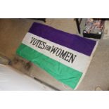 A Vote For Women style flag