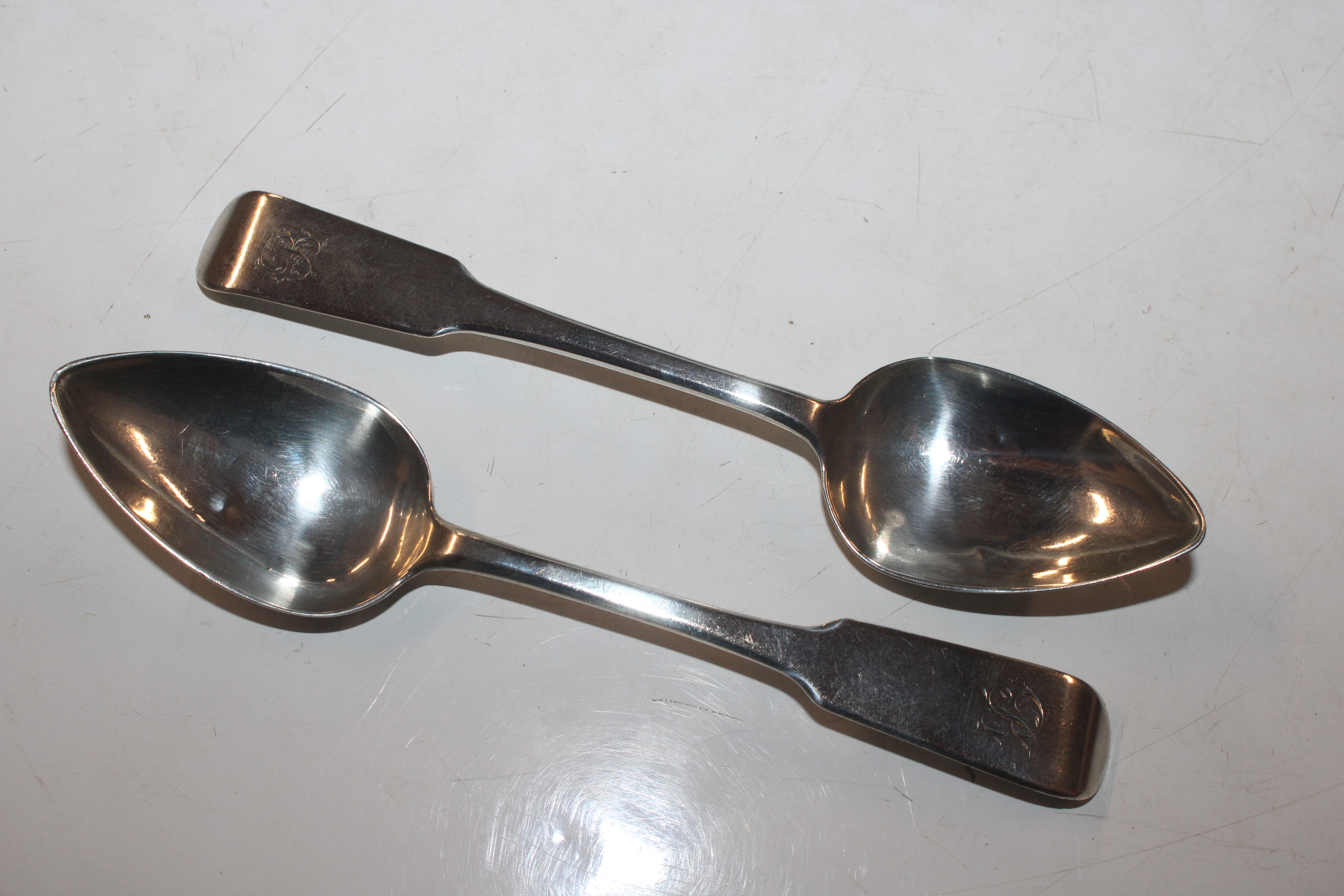 A Jersey silver spoon, makers mark T.DG and J.LG f - Image 7 of 10