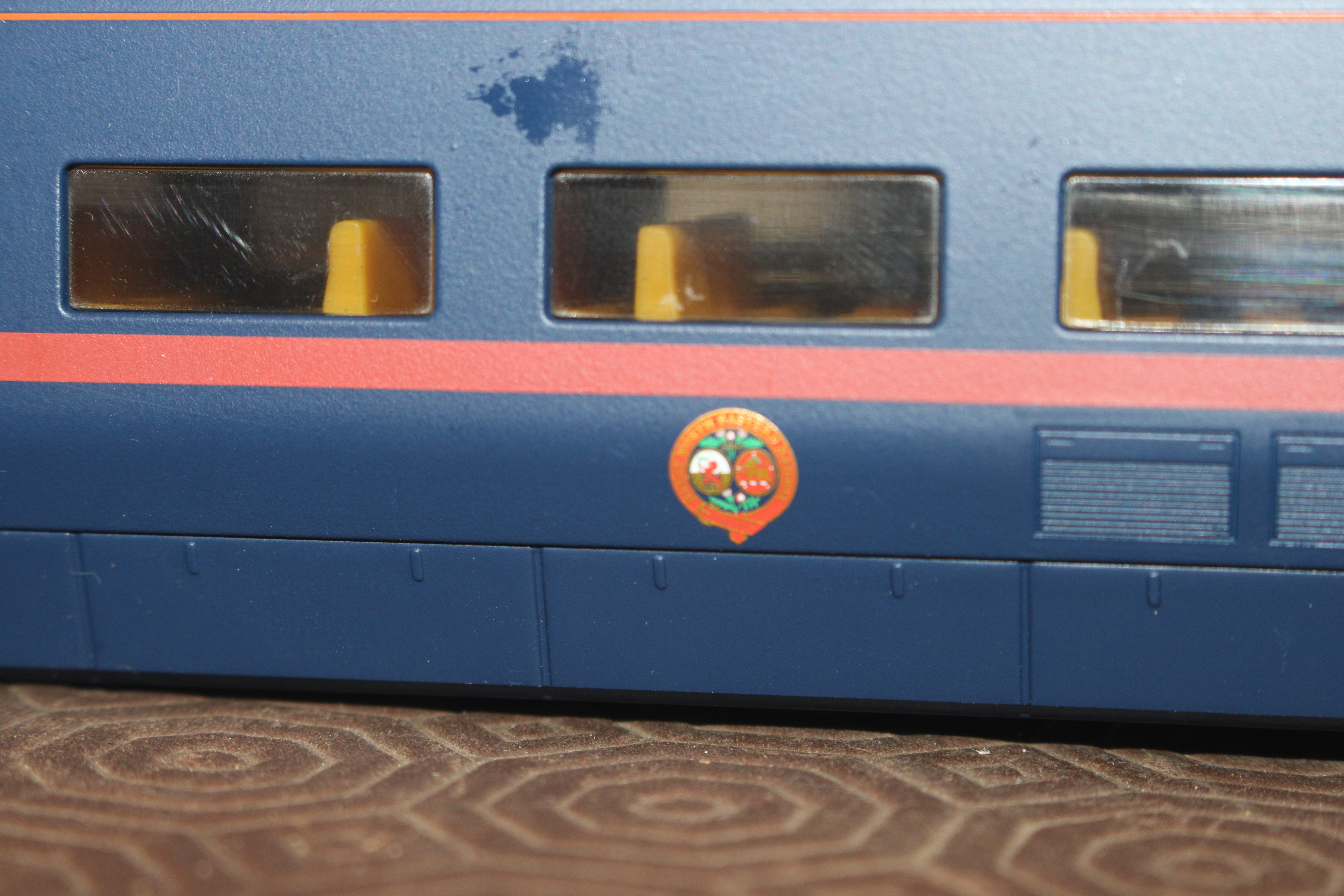 Two Hornby GNER 3306 locomotives; and carriages; and a LMS 6223 locomotive "Princess Alice" and - Image 17 of 34