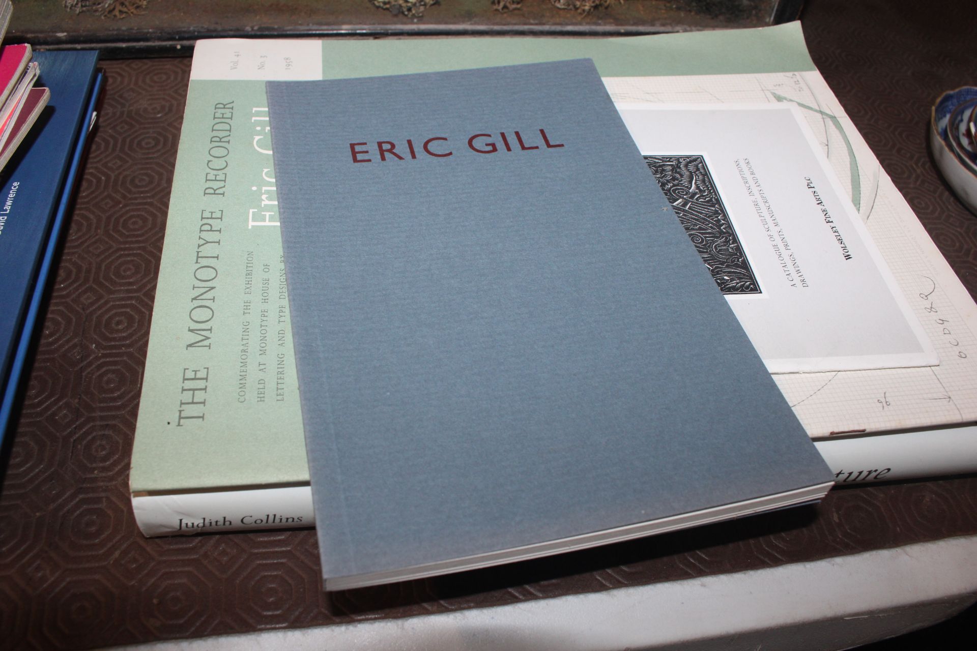 A small collection of Eric Gill books and ephemera - Image 7 of 25