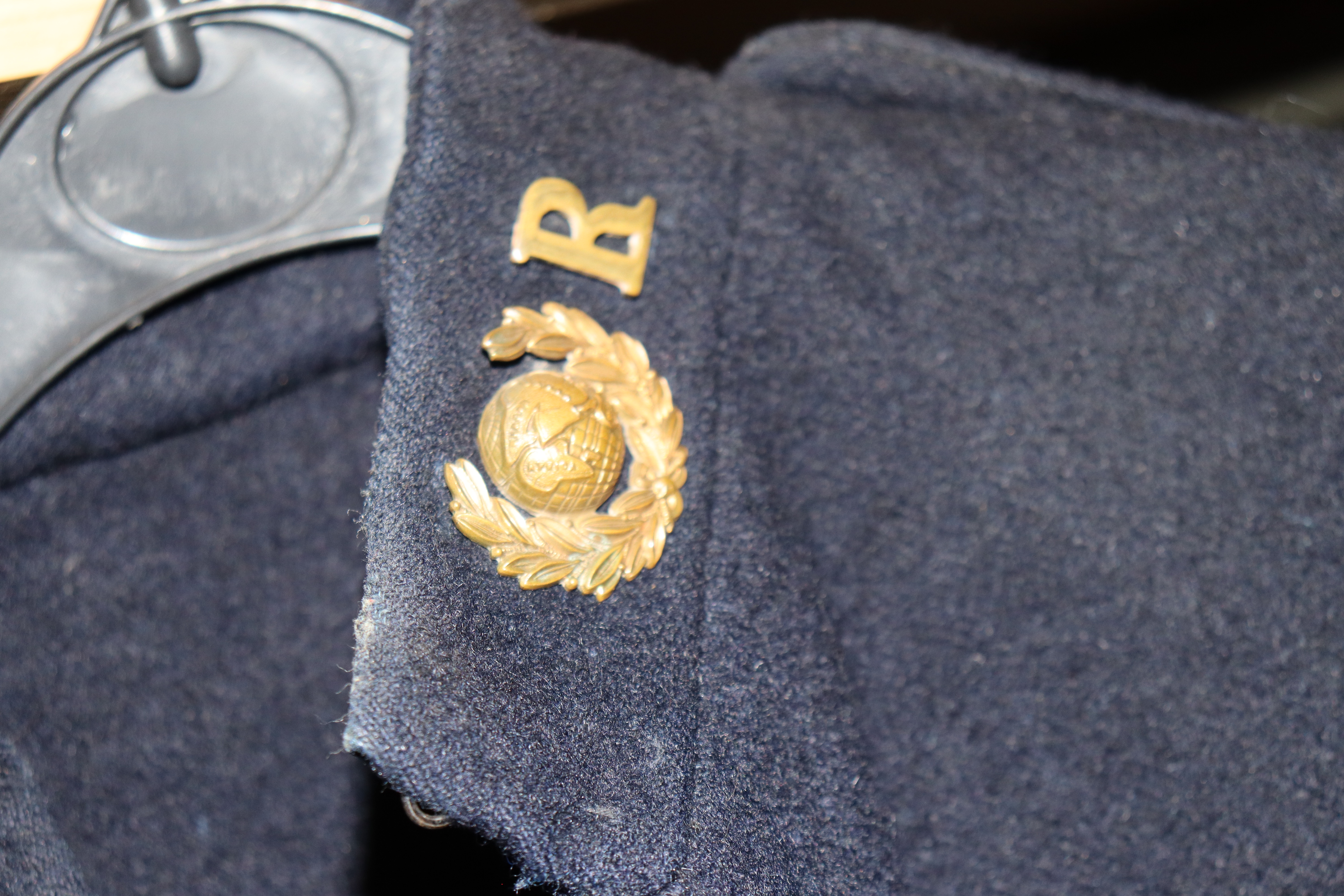 A WWII Royal Marines service jacket - Image 2 of 2