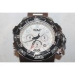 An RGMT Chronograph wrist watch No.RG-8002