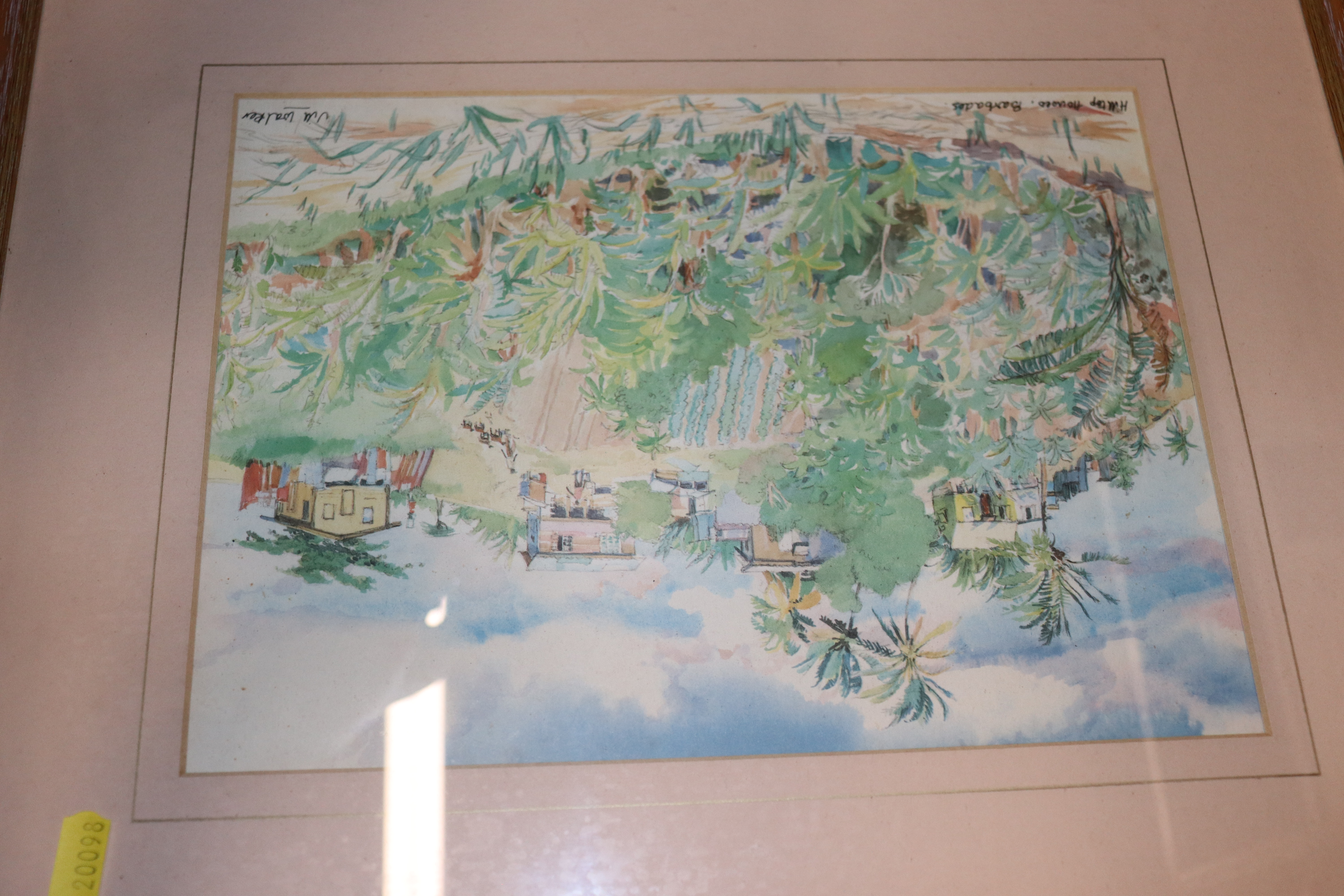Jill Walker, four coloured prints of Barbados scen - Image 5 of 5