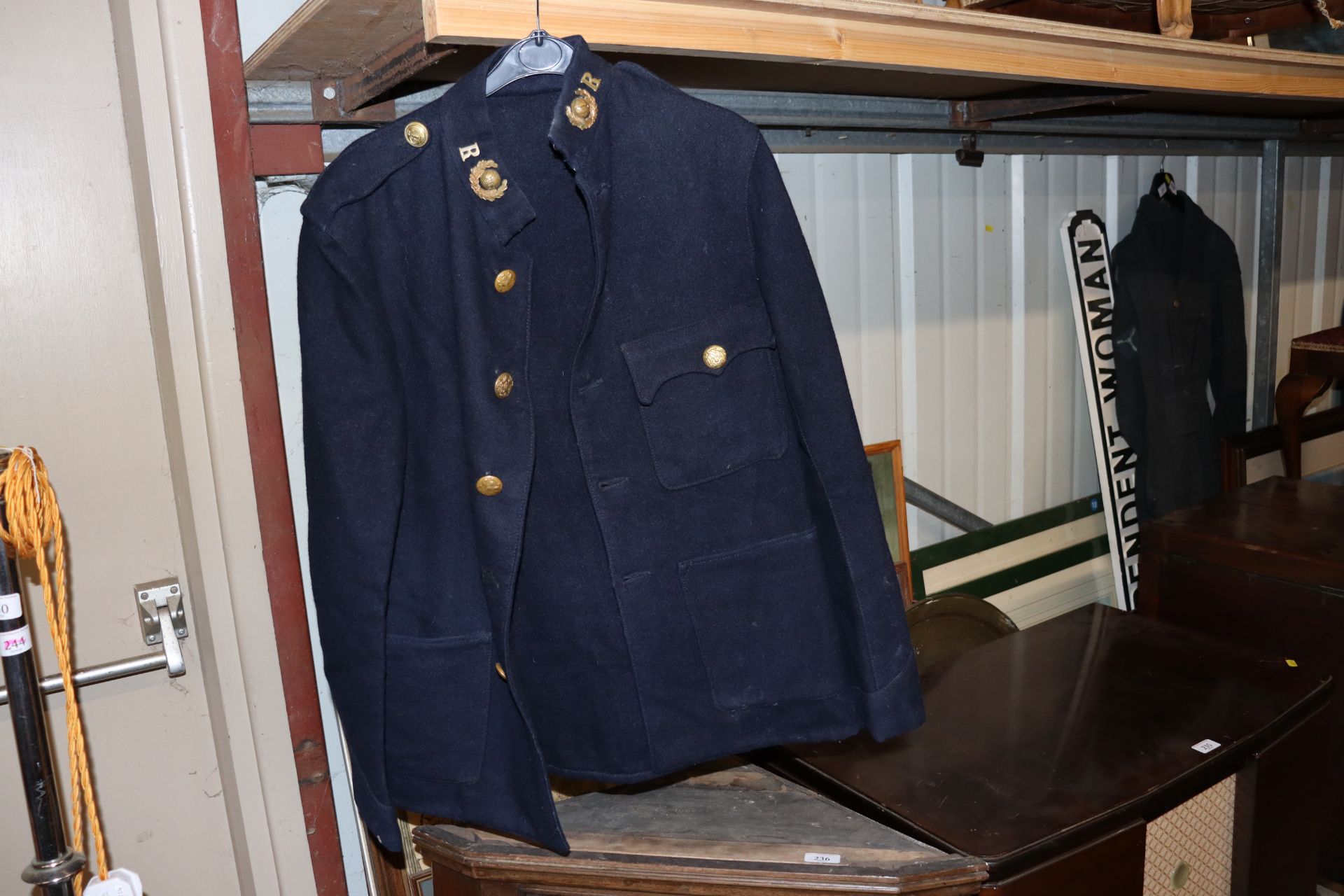 A WWII Royal Marines service jacket