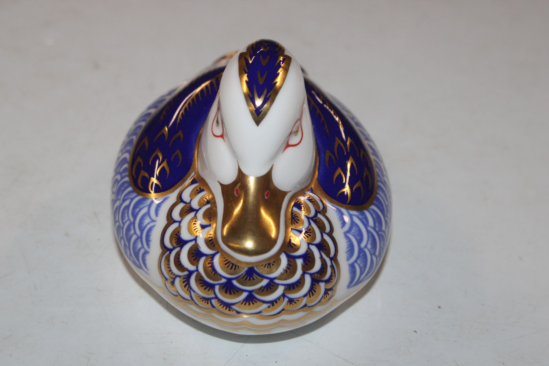 A Royal Crown Derby paperweight in the form of a d - Image 3 of 4