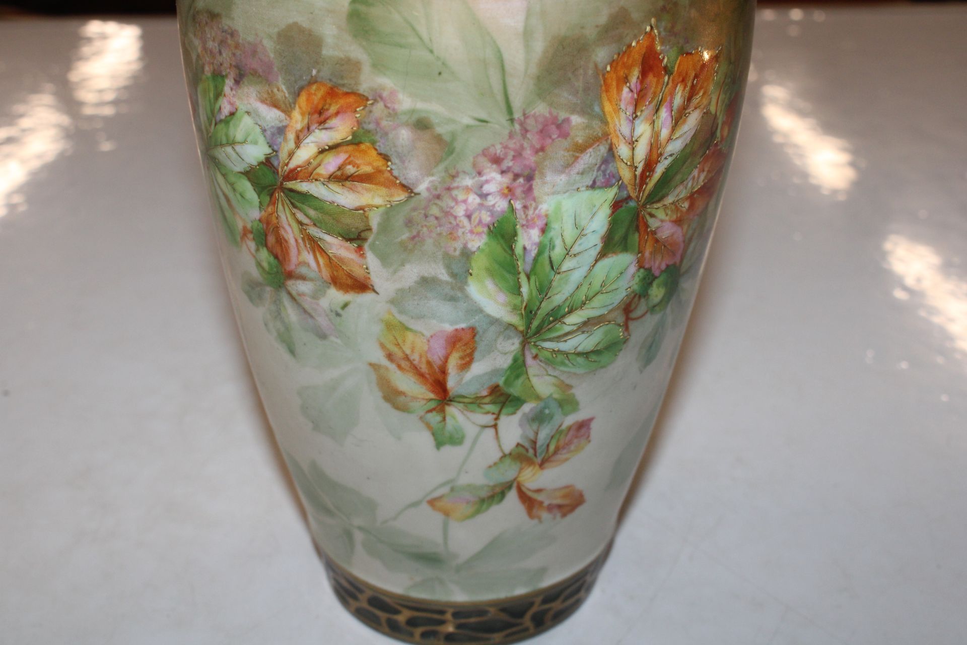 An Alexandra porcelain vase with all over floral d - Image 2 of 9