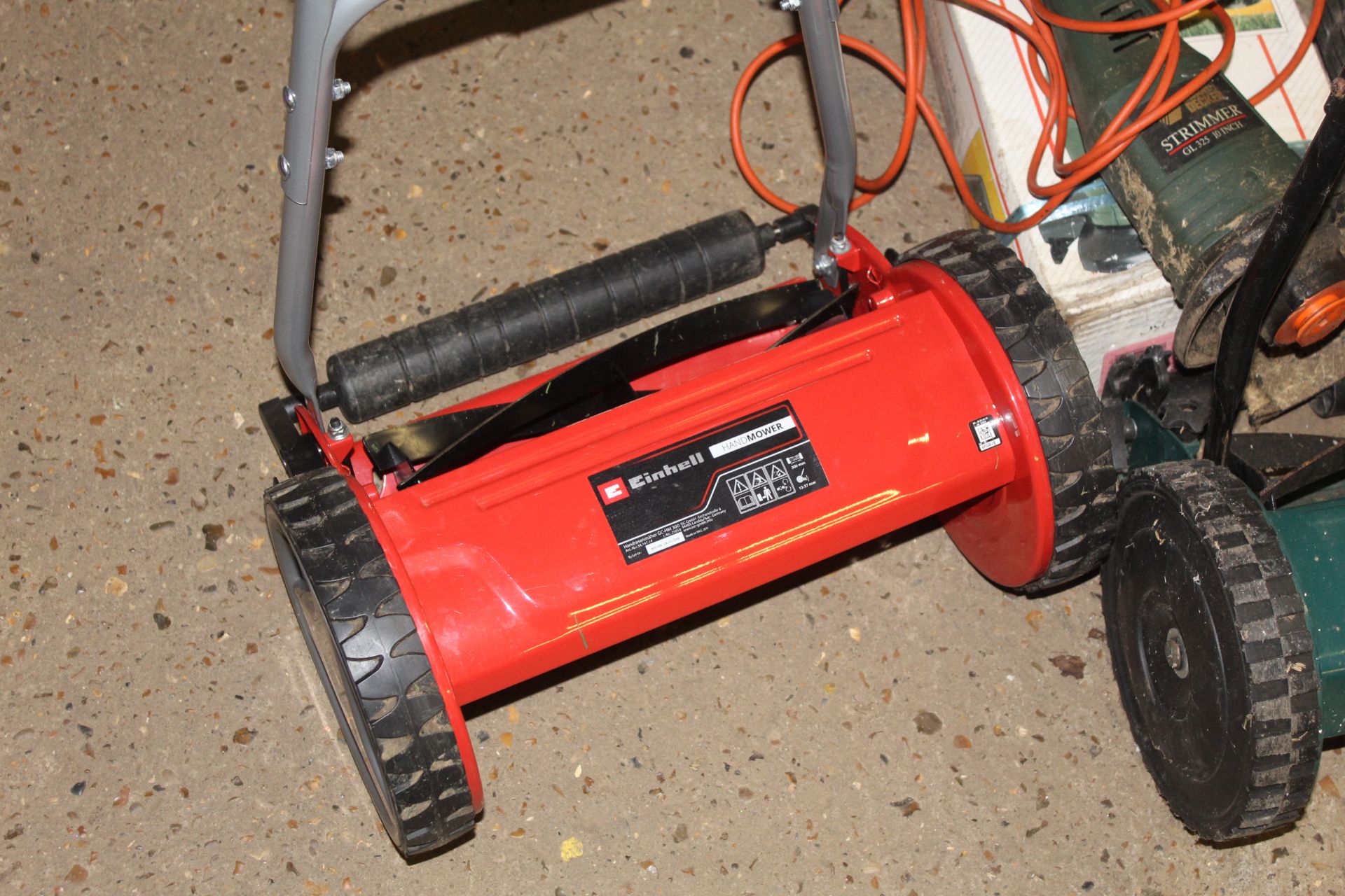 An Einhell hand push cylinder mower - Image 2 of 3
