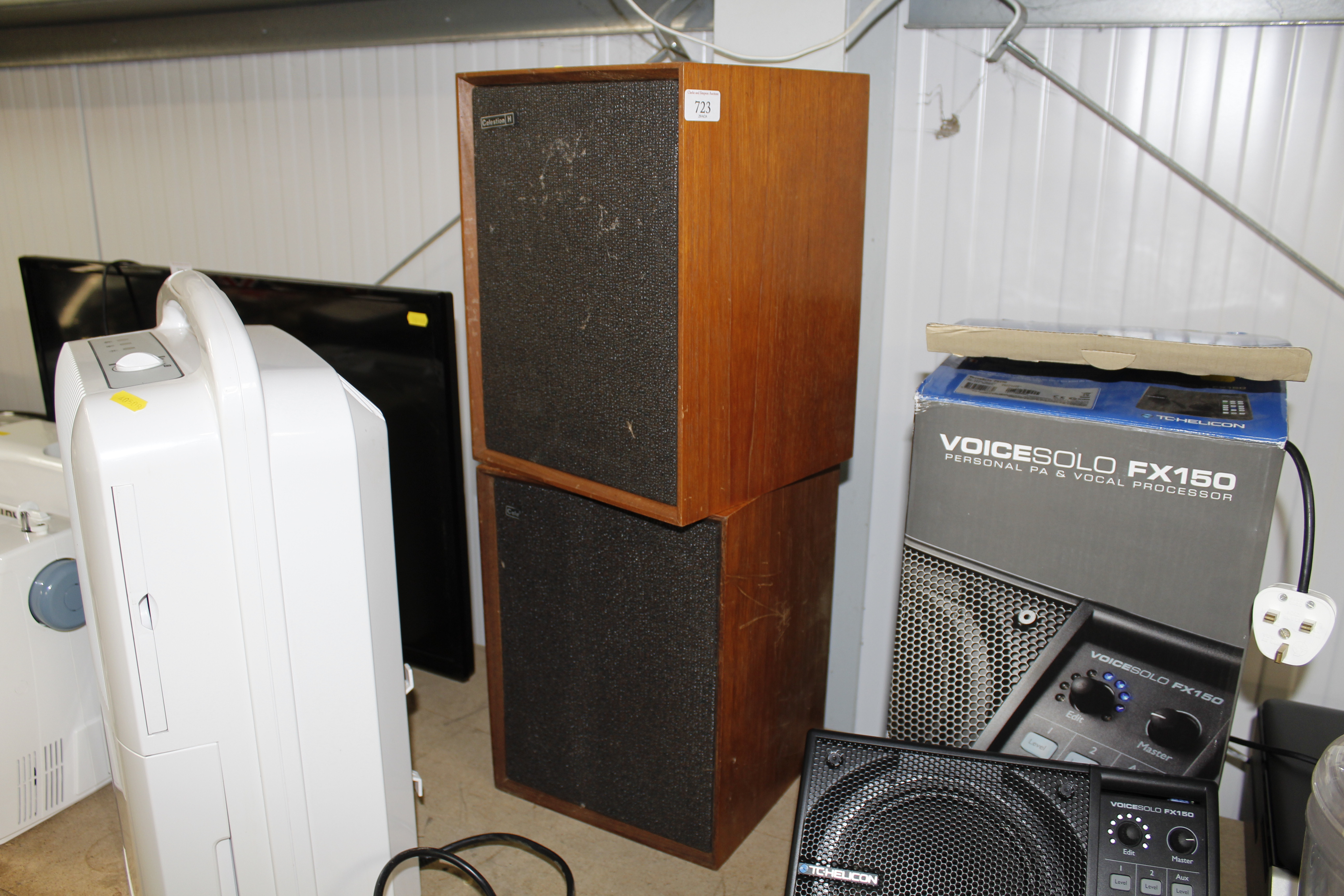 A pair of Celestian speakers