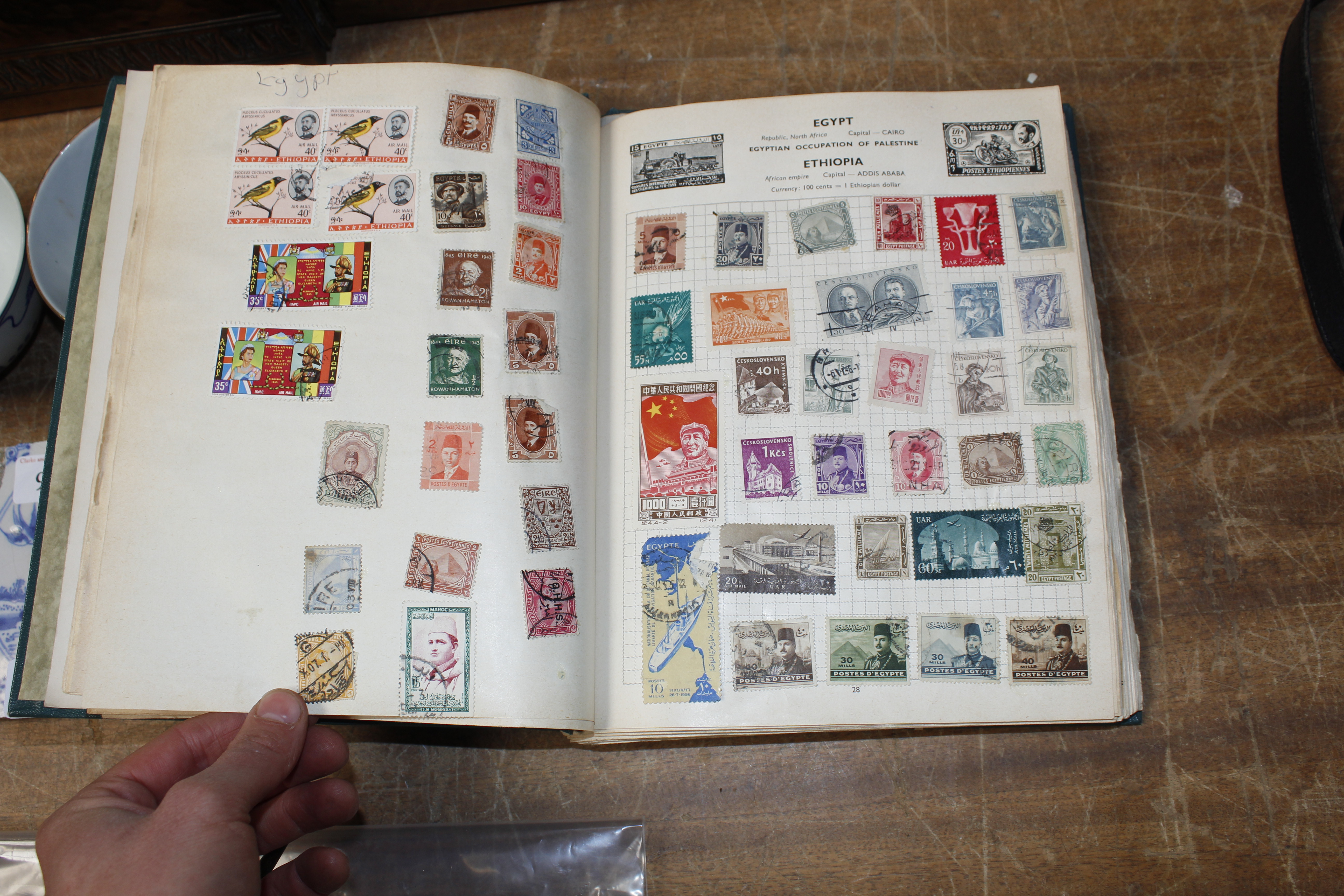 A Swift Shaw stamp album and contents - Image 4 of 5