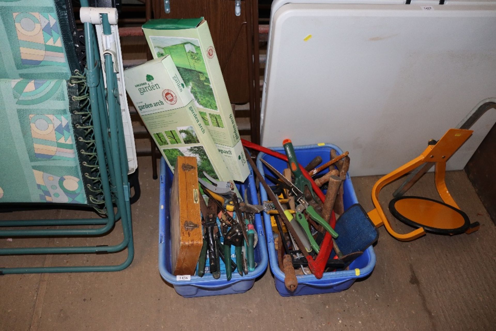 A quantity of various items to include hand tools,