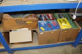 Four boxes containing motor sport and other magazi