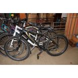 A men's Specialized Hard Rock sport mountain bike with front suspension, 3 x 8 speed gears
