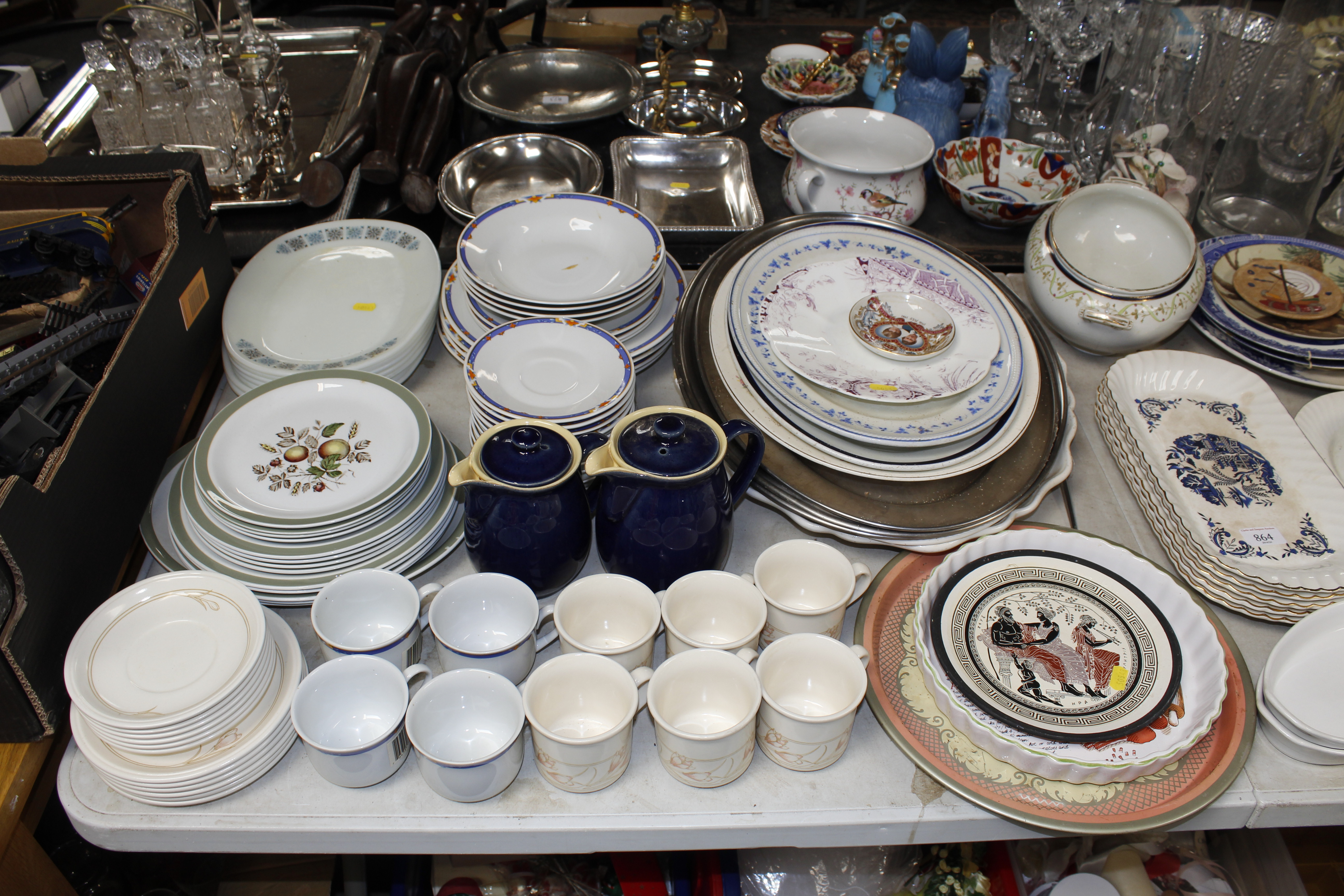 A large quantity of various patterned dinner ware - Image 3 of 3