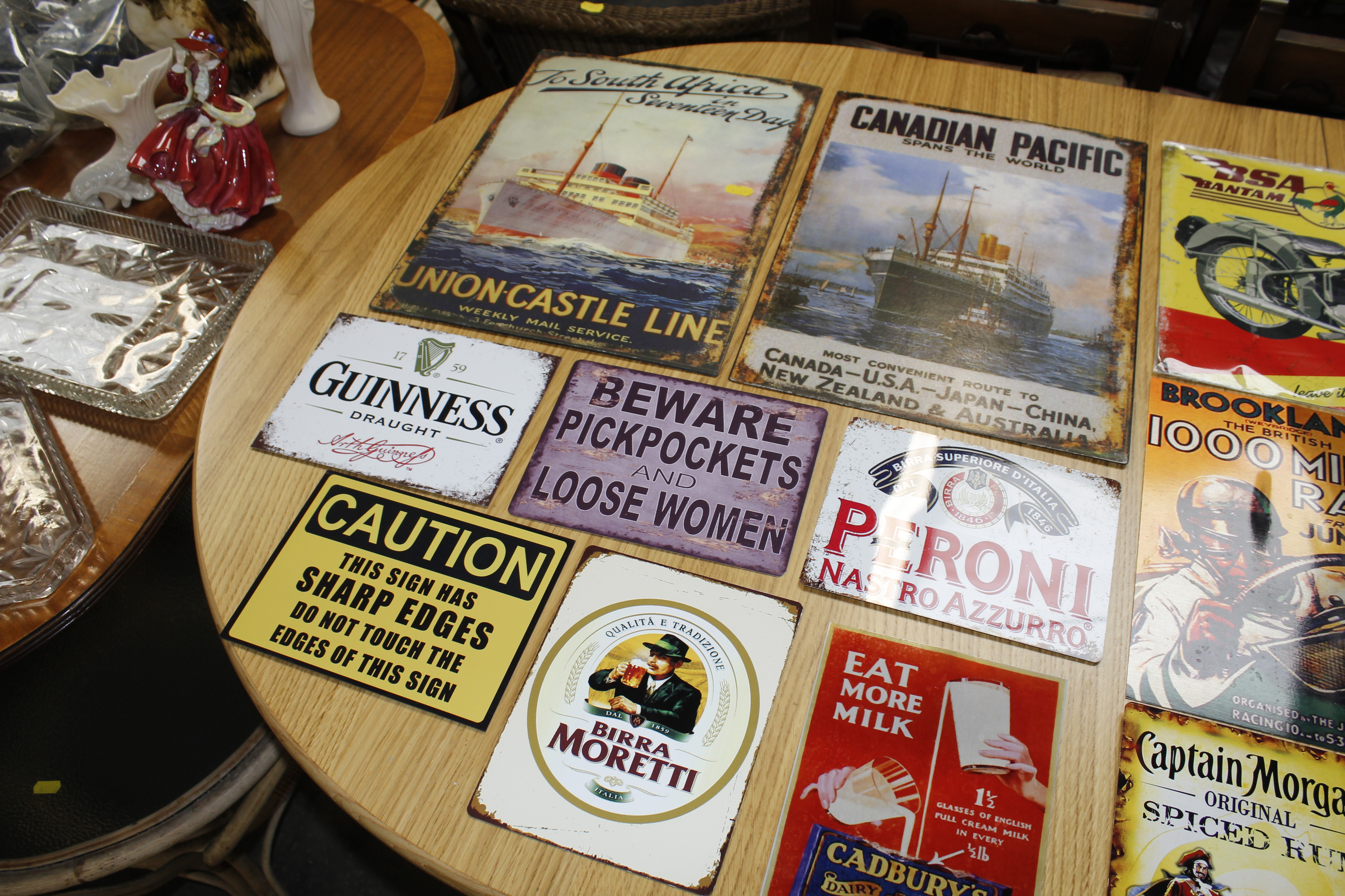 A quantity of reproduction advertising signs - Image 2 of 3