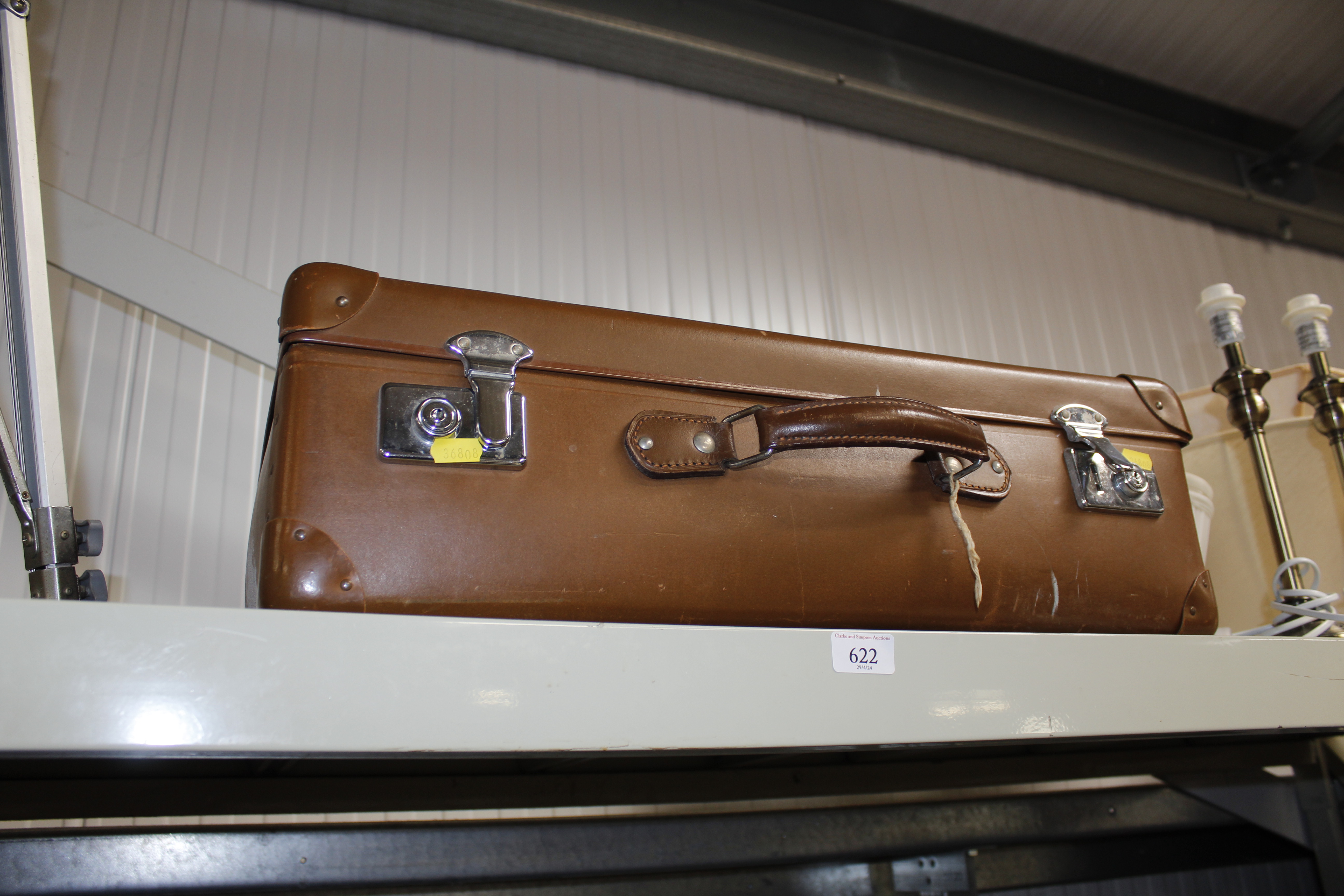 A vintage suitcase