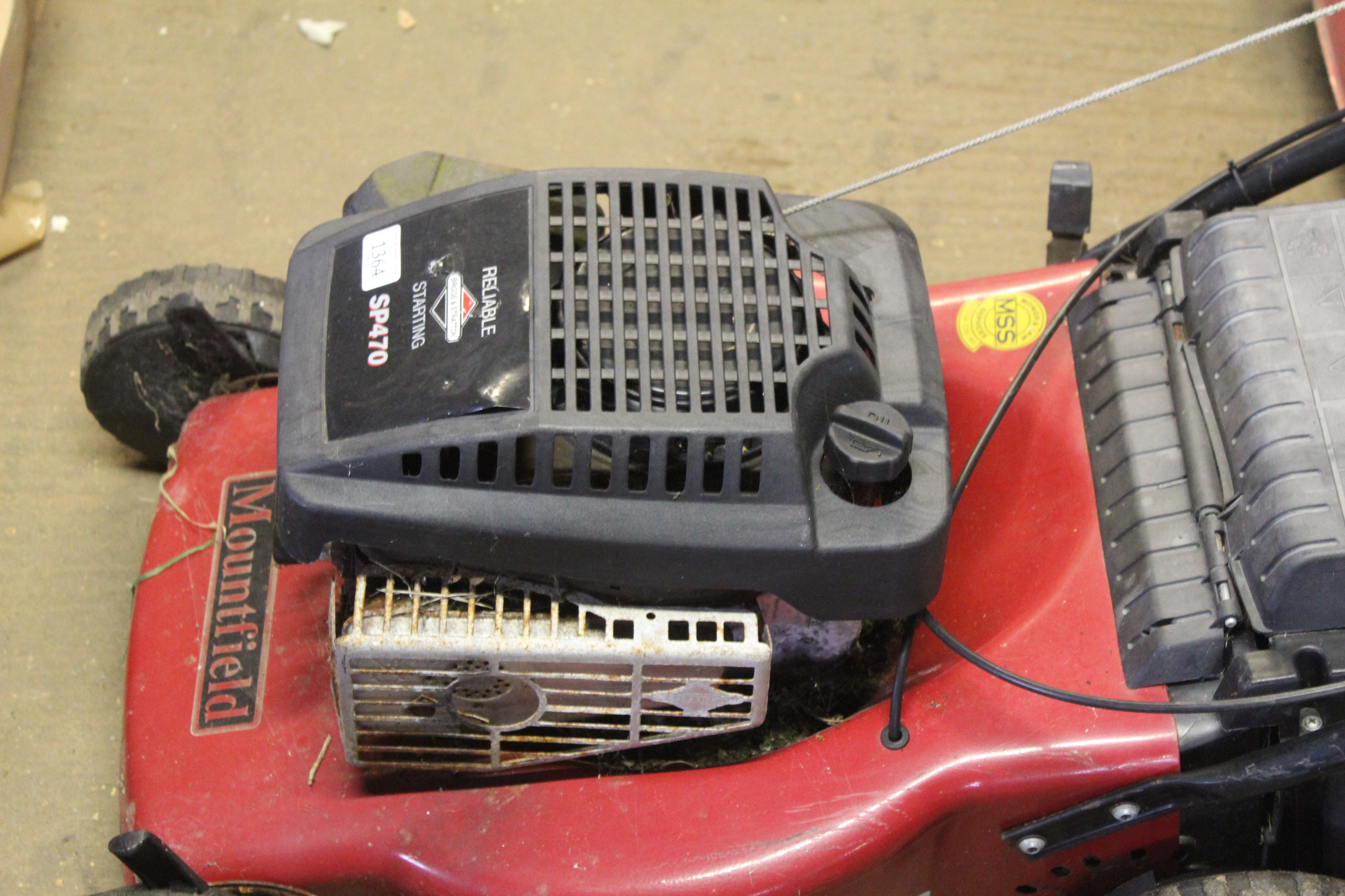 A Mountfield rotary garden lawnmower with Briggs & - Image 4 of 4