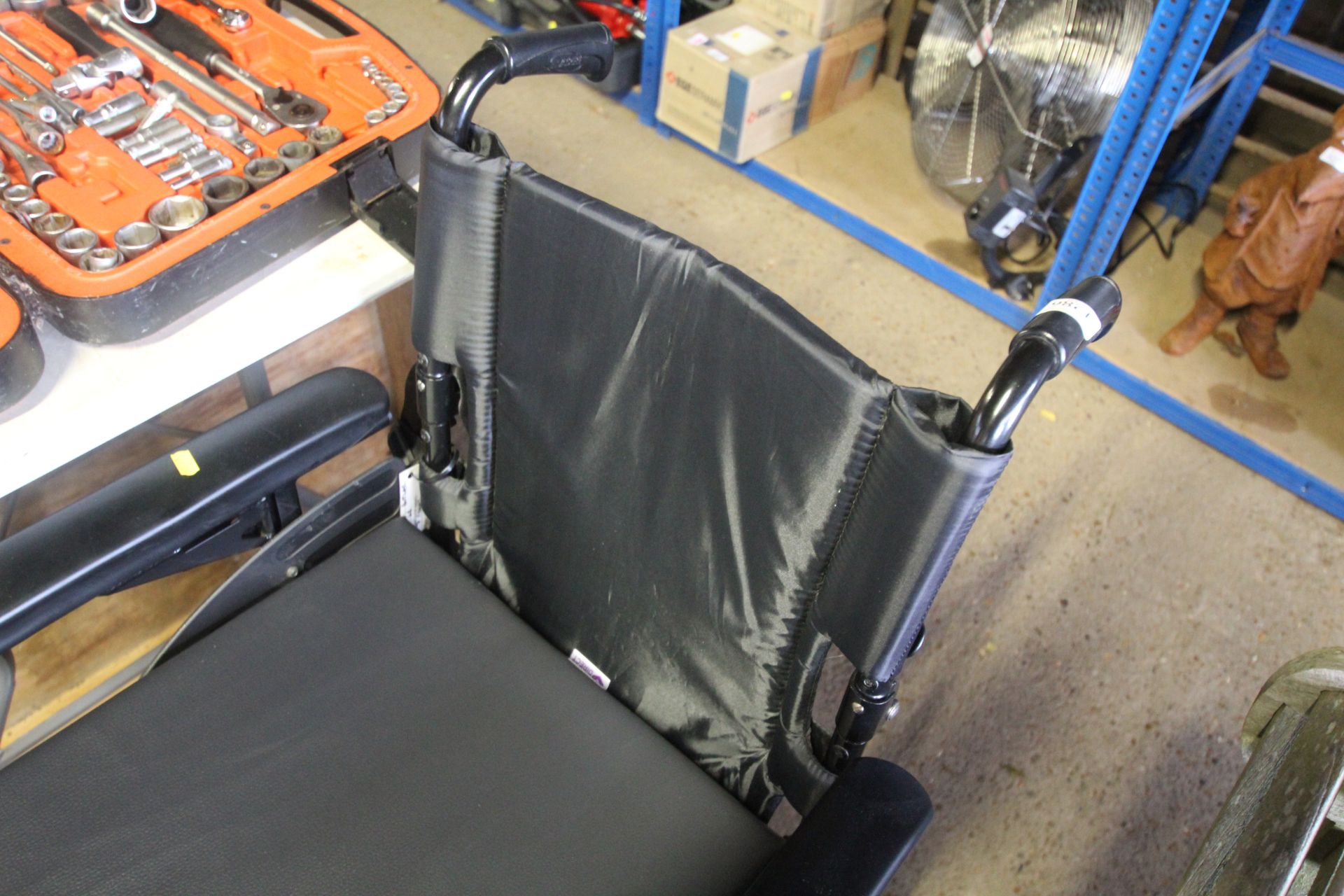 An Invacare lightweight folding wheelchair - Image 3 of 3