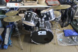 A CB Drums drum kit