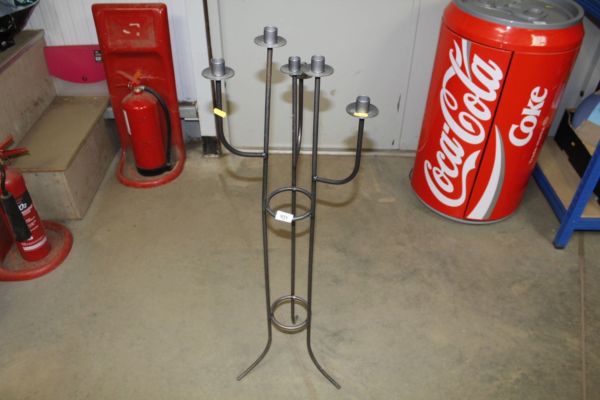 A six branch candle stand