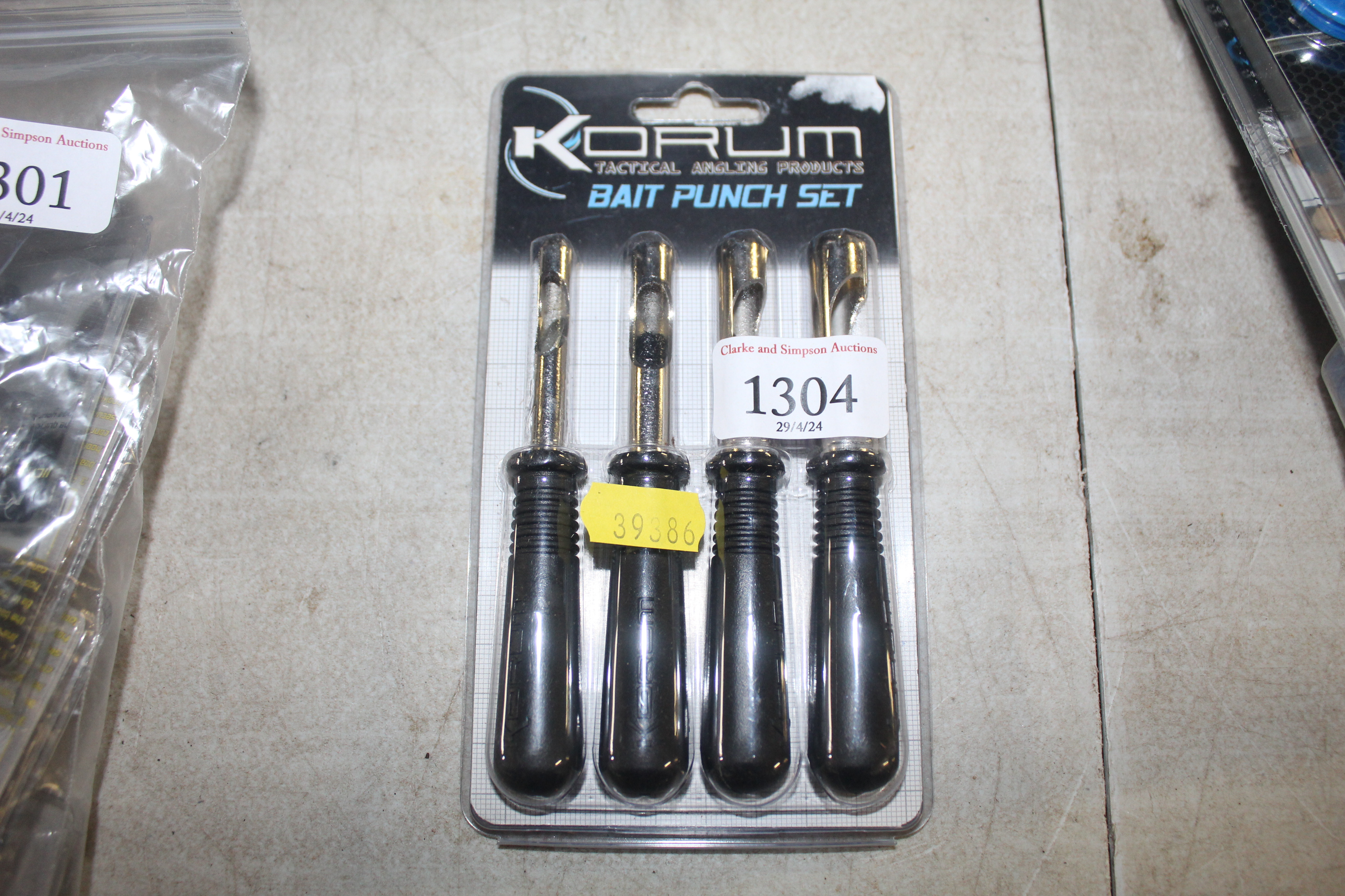 A quantity of Korum punch bait sets