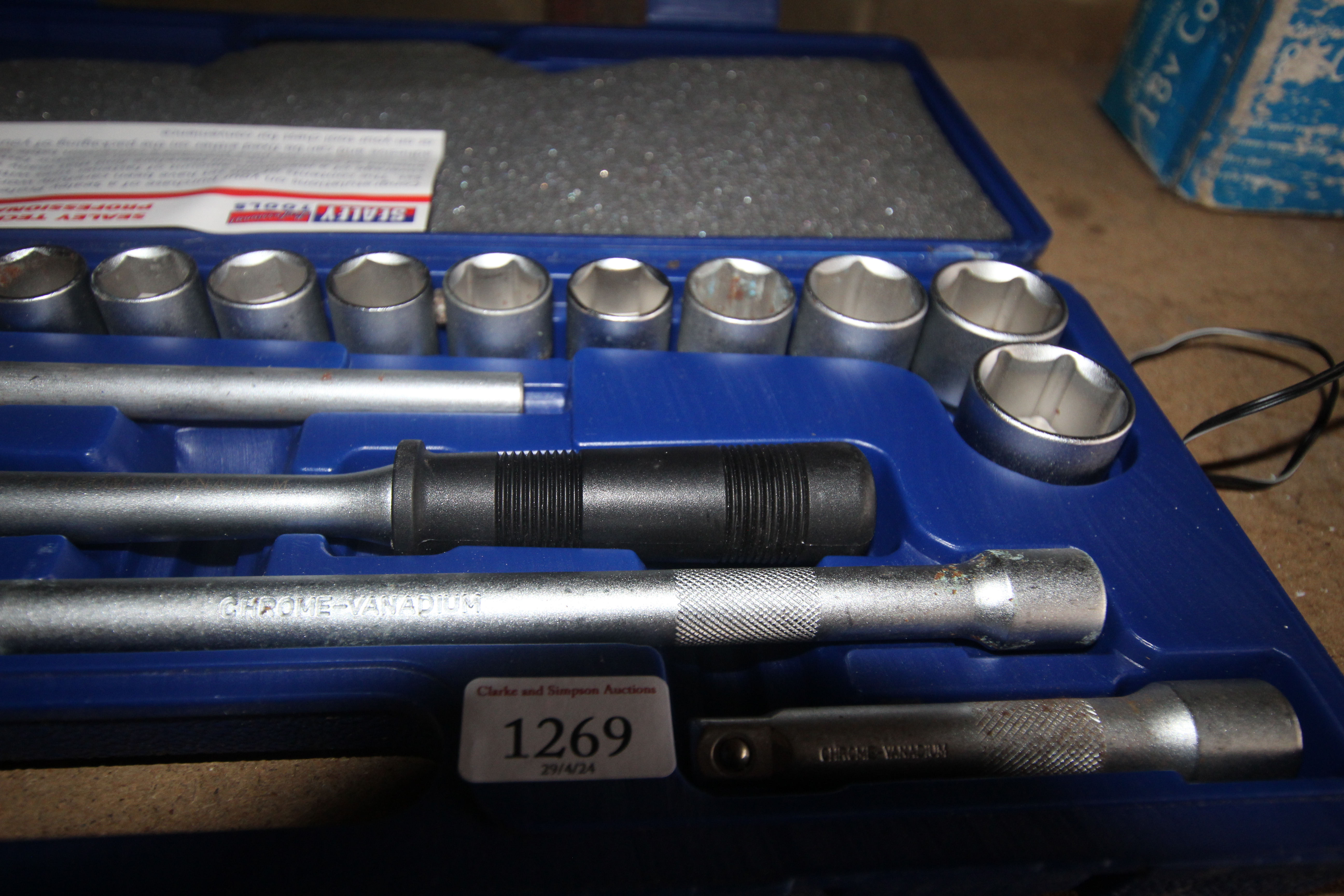 A Sealey Tools socket set in fitted plastic case - Image 3 of 3