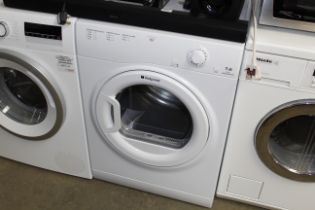 A Hotpoint Aquarius tumble dryer