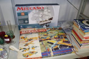 A boxed Meccano special edition ship model and a M