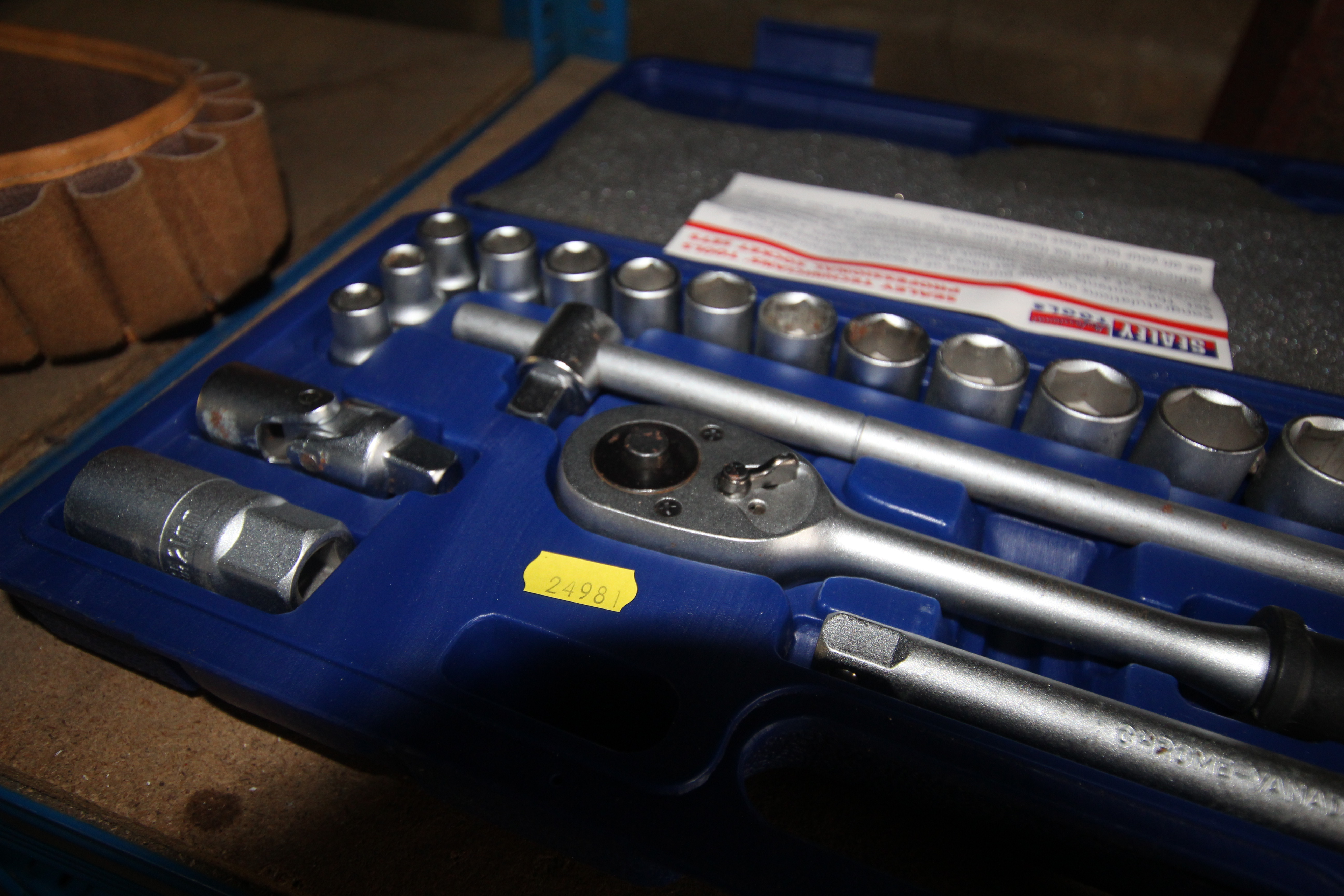 A Sealey Tools socket set in fitted plastic case - Image 2 of 3