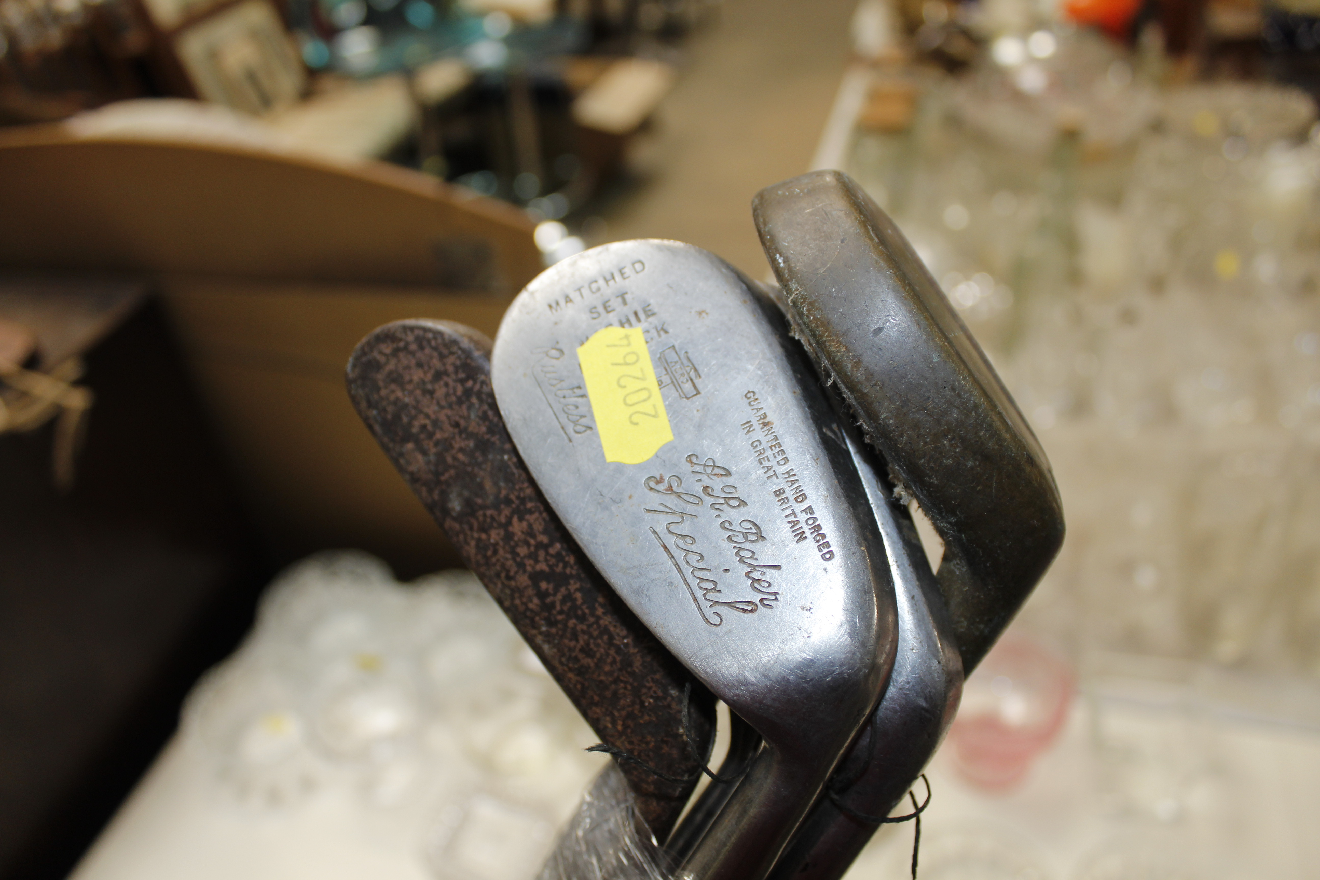 A collection of wooden shafted golf clubs - Image 2 of 2