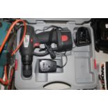 A Performance Power cordless hammer drill with bat