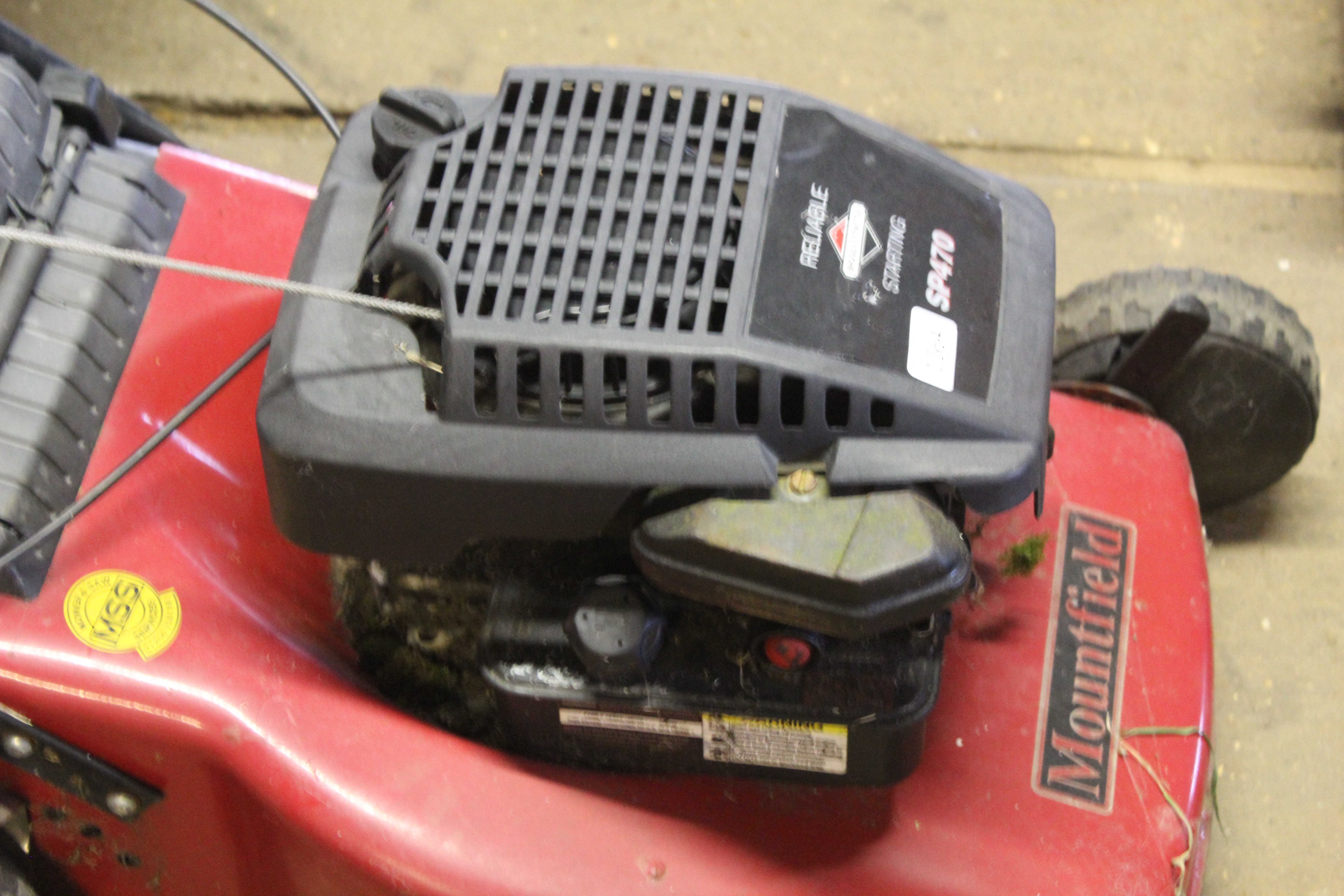 A Mountfield rotary garden lawnmower with Briggs & - Image 3 of 4