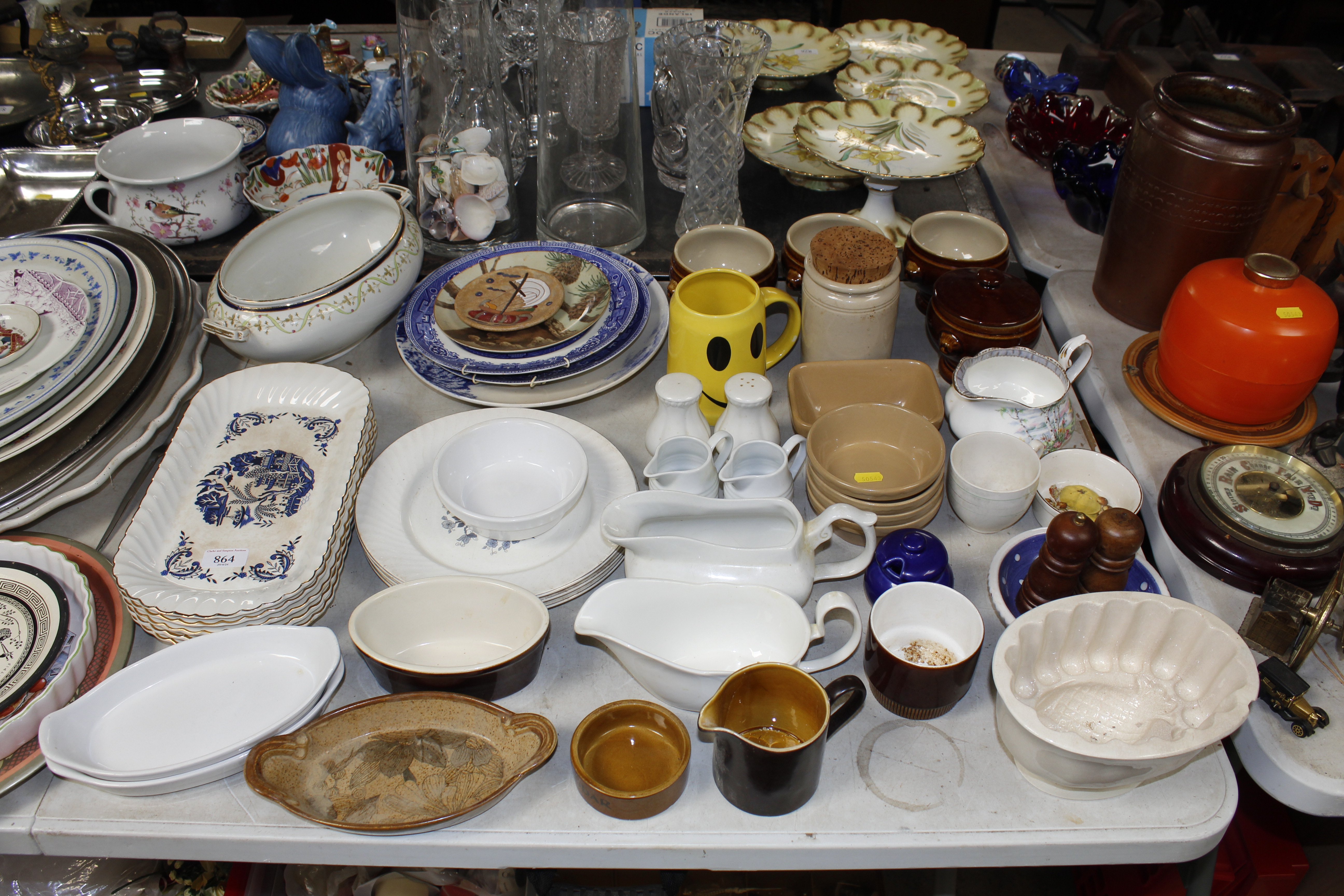 A large quantity of various patterned dinner ware - Image 2 of 3