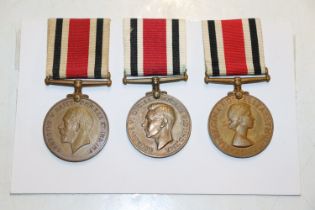 A group of three named Special Constabulary Long S