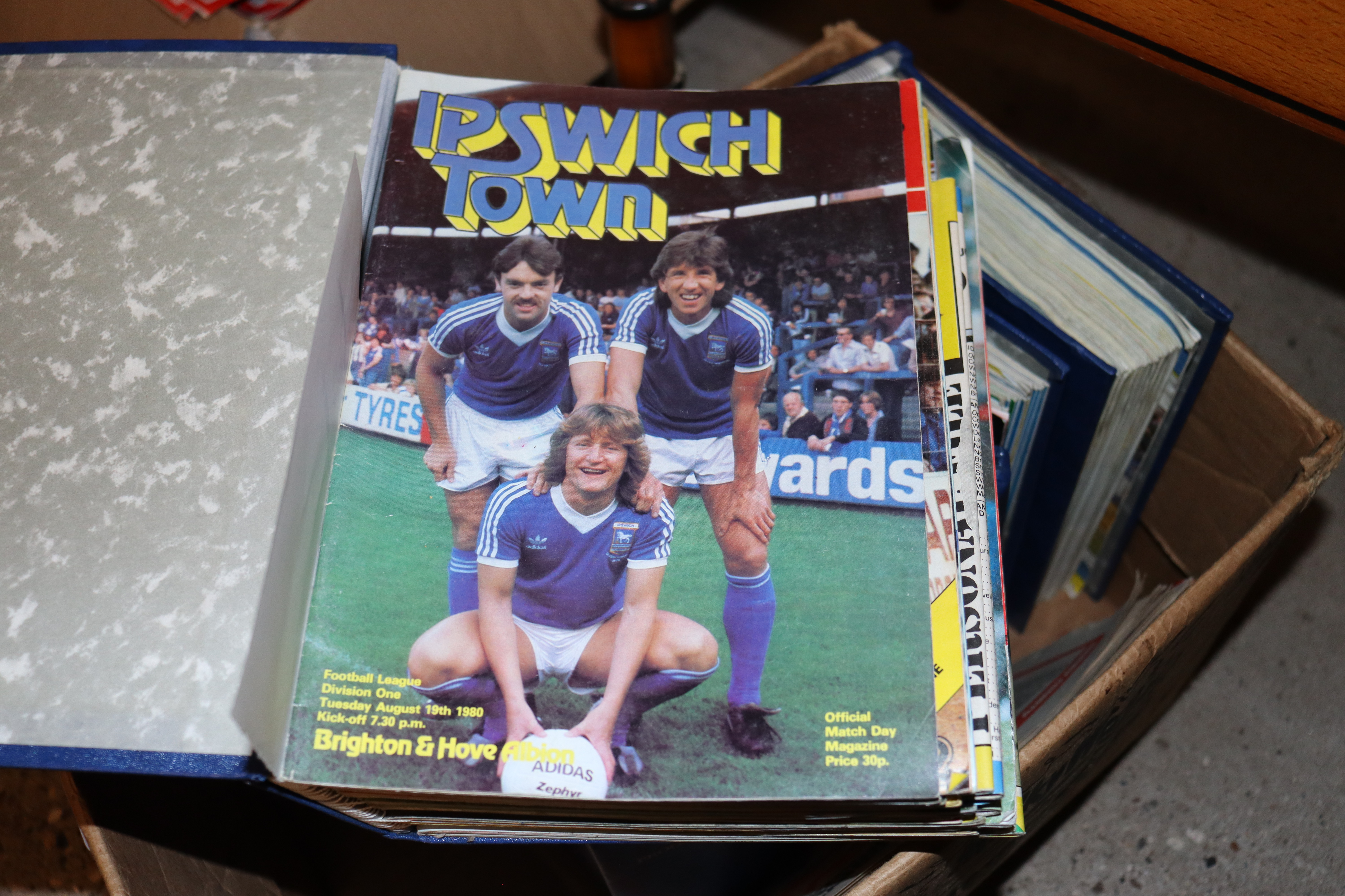 Six miscellaneous folders of Ipswich Town football - Image 2 of 8