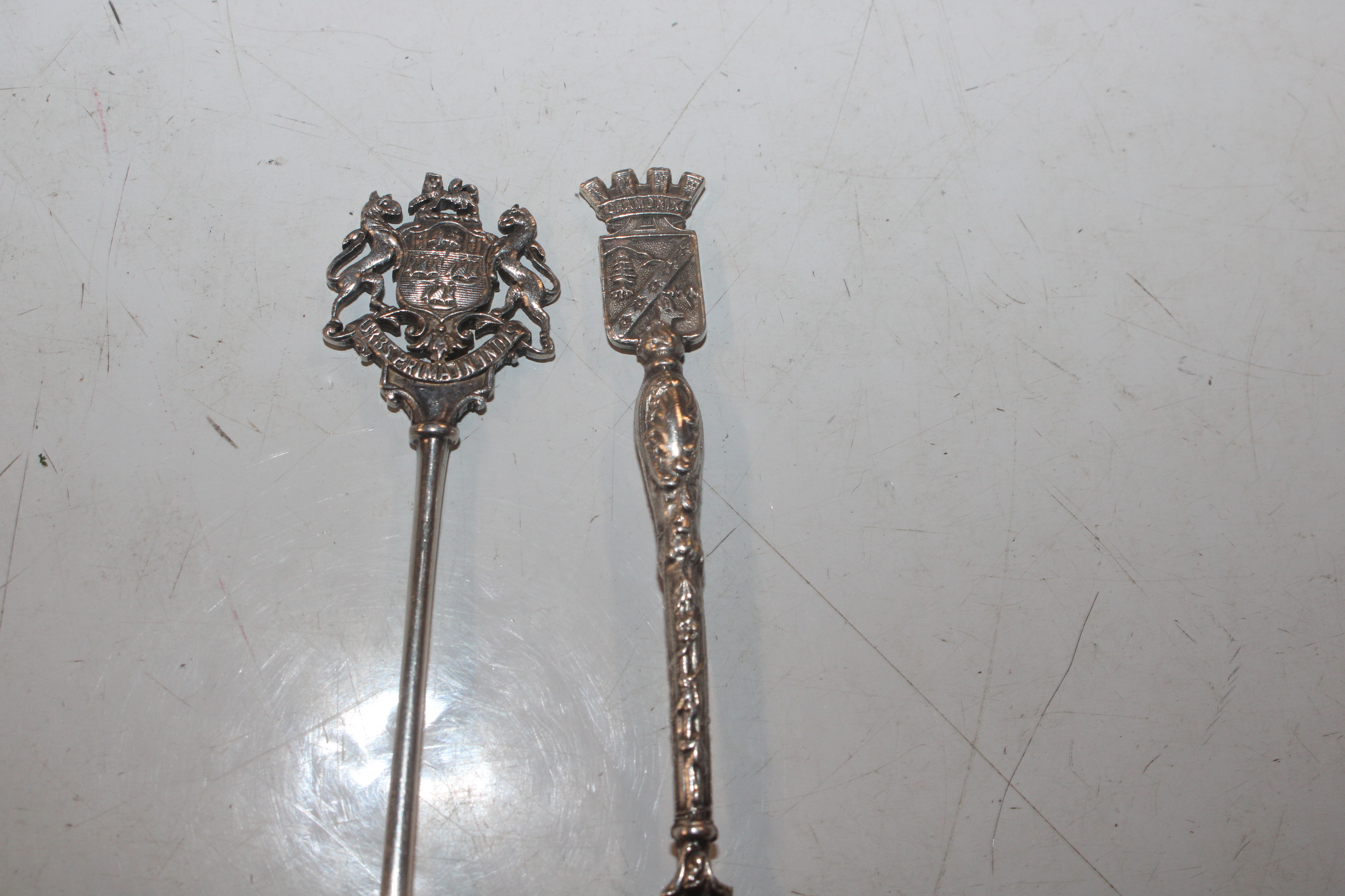 Eight silver and Sterling silver souvenir spoons, - Image 9 of 22
