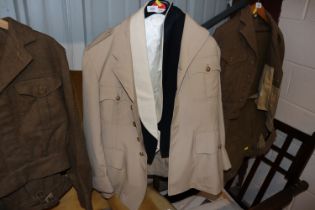 An Officers mess uniform with French Army Officers