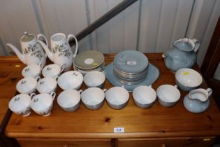 A quantity of Royal Doulton "Forest Glade" tea ware; and a quantity of Royal Adderley "Arcadia"