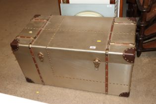 An aviator style storage trunk