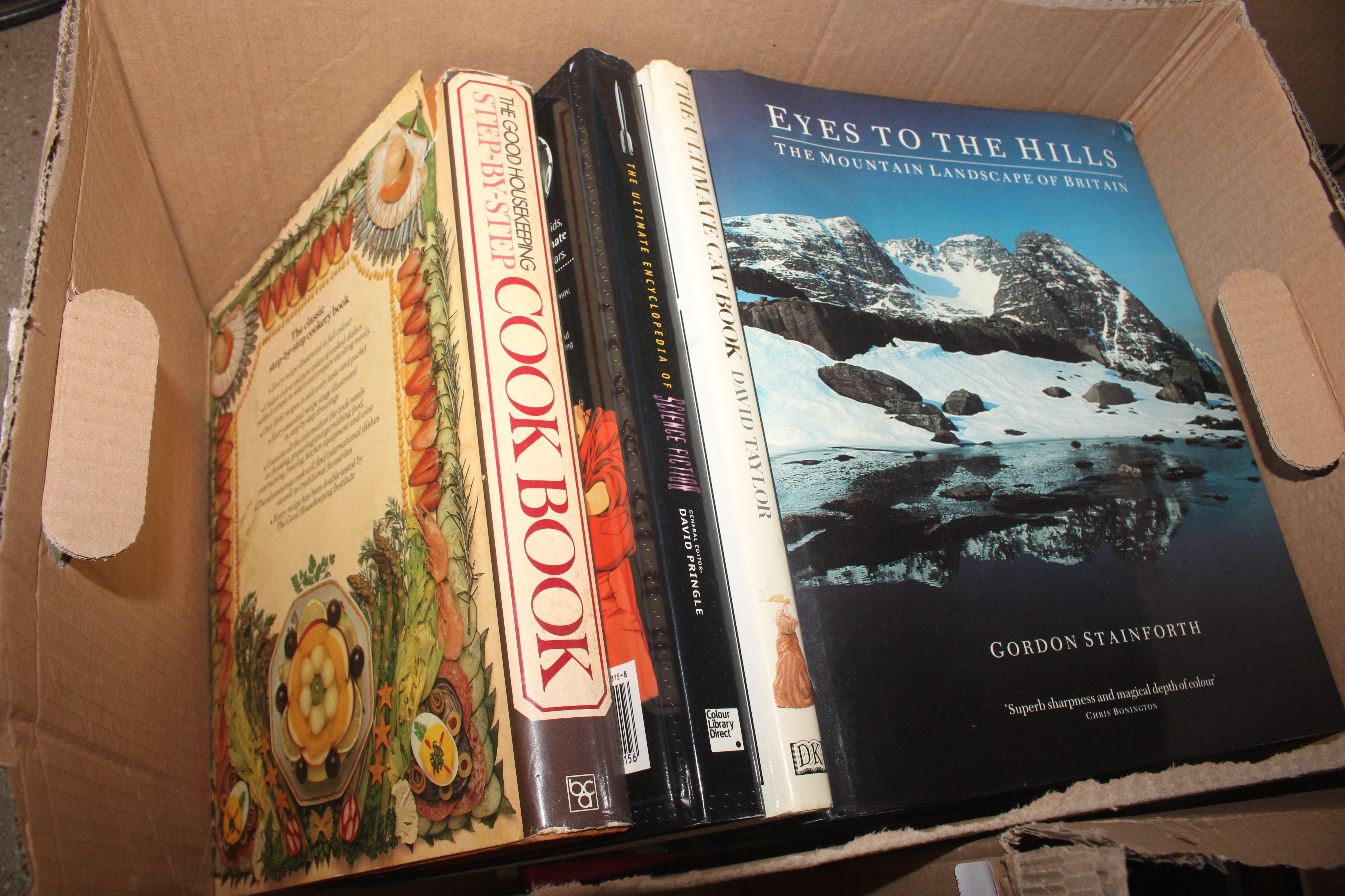 Four boxes of various cookery books etc. - Image 4 of 5