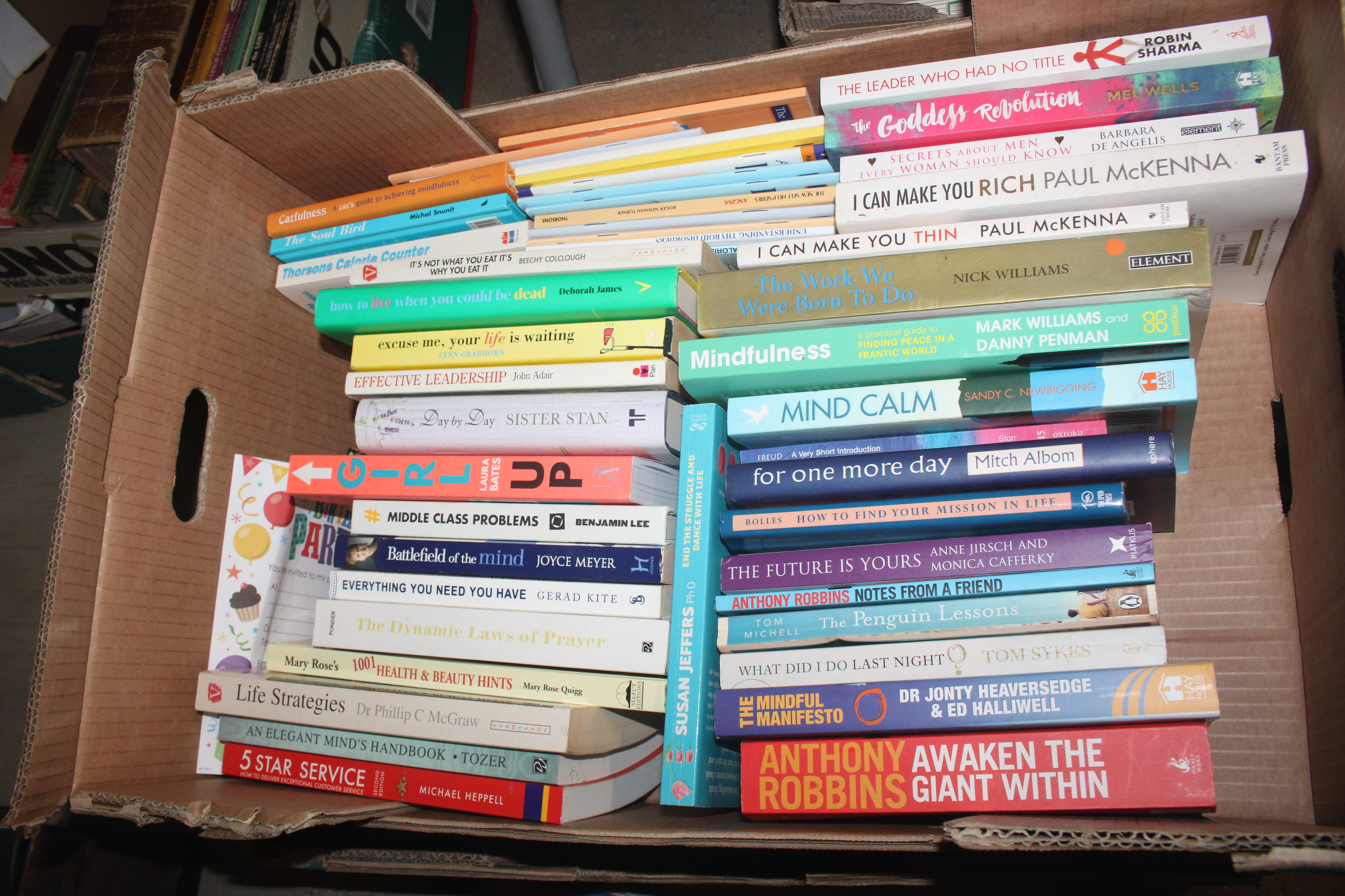 Eight boxes of various books and records - Image 5 of 9