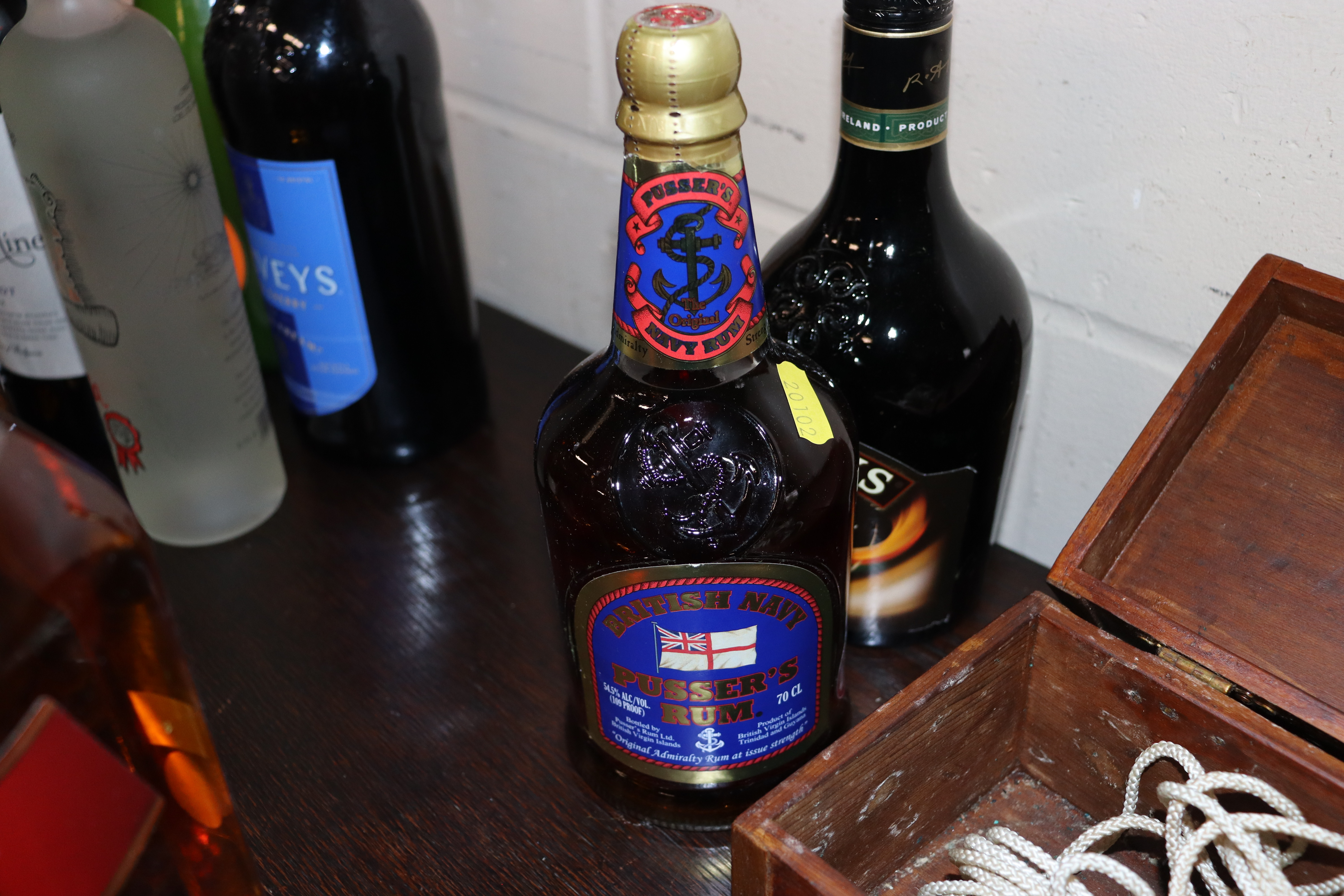 A 70cl bottle of Pusser's rum; a 70cl bottle of Jo - Image 3 of 5