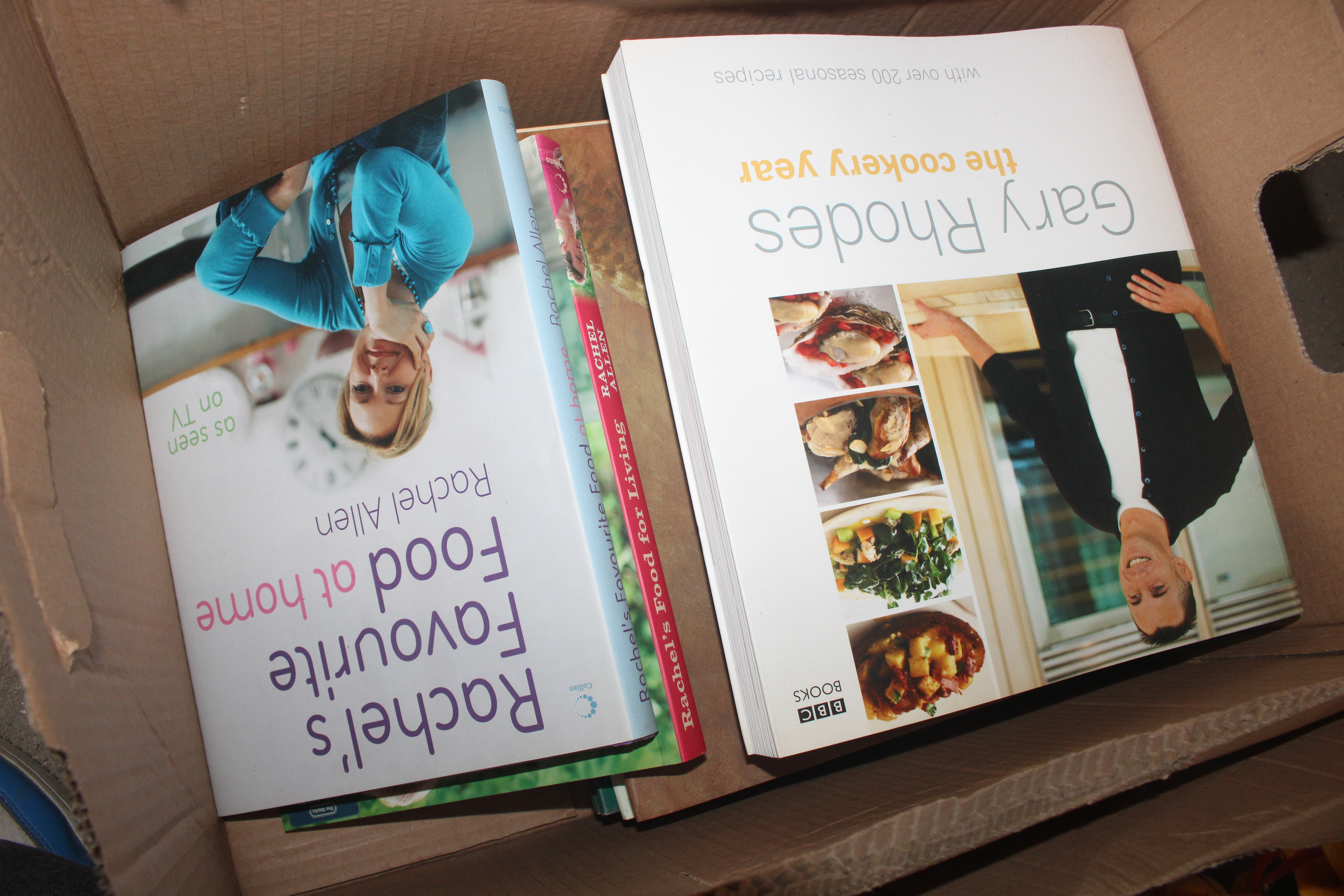 Four boxes of various cookery books etc. - Image 3 of 5