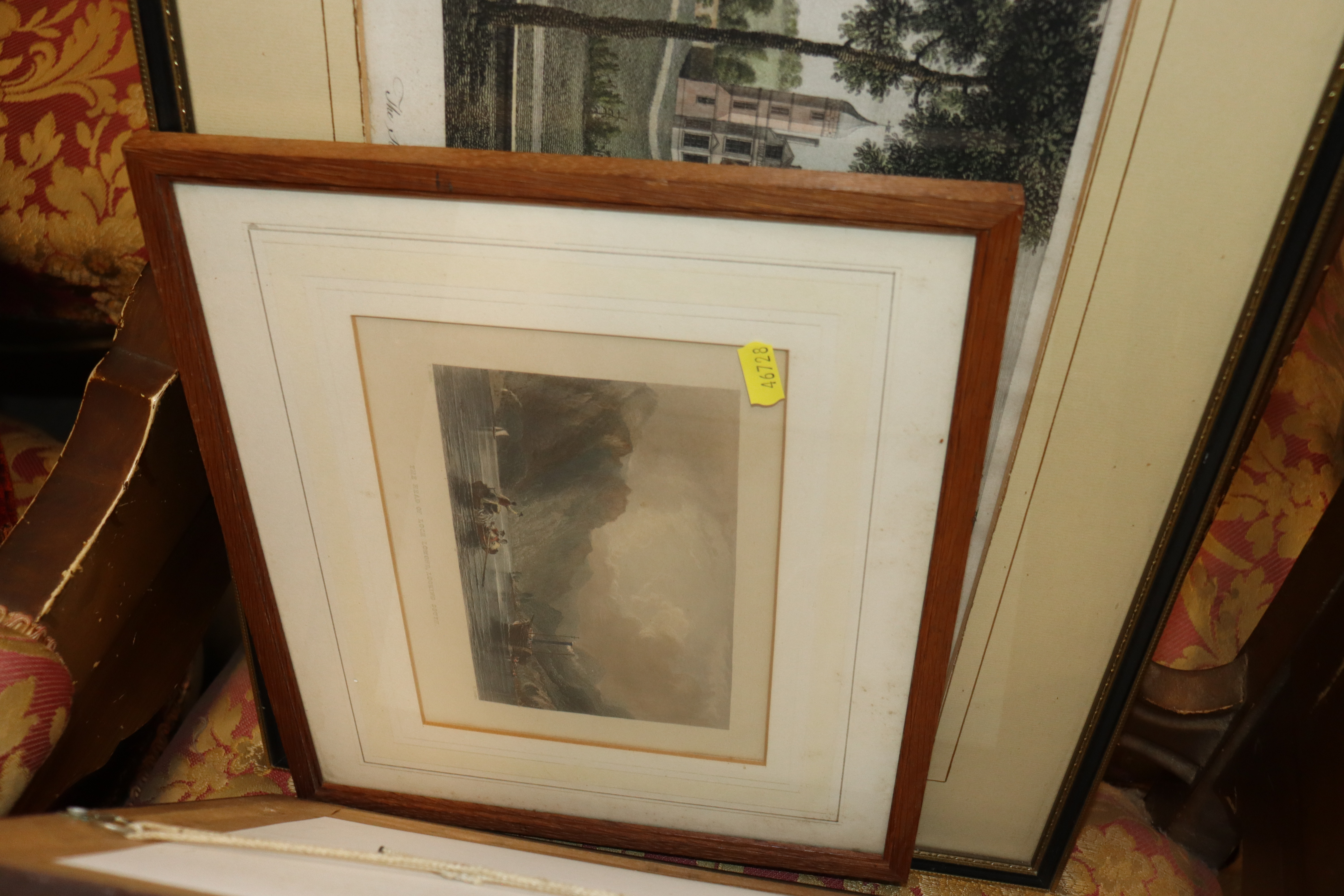 Four prints of "Cobham Hall"; "The Head of Loch Li - Image 3 of 4