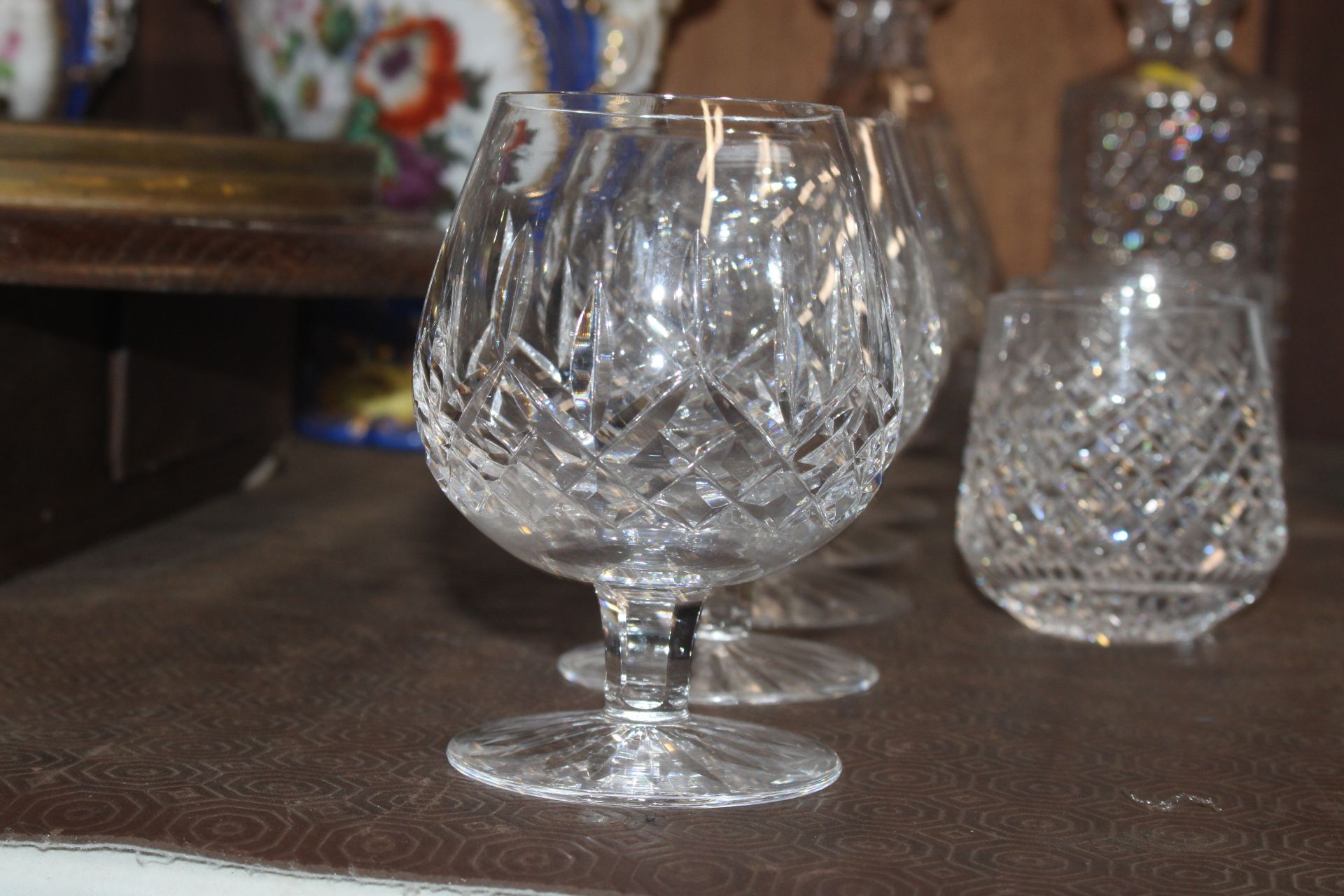 A quantity of cut table glassware to include Water - Image 2 of 7