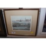 Pencil signed print of Bosham (Portraits of Britai