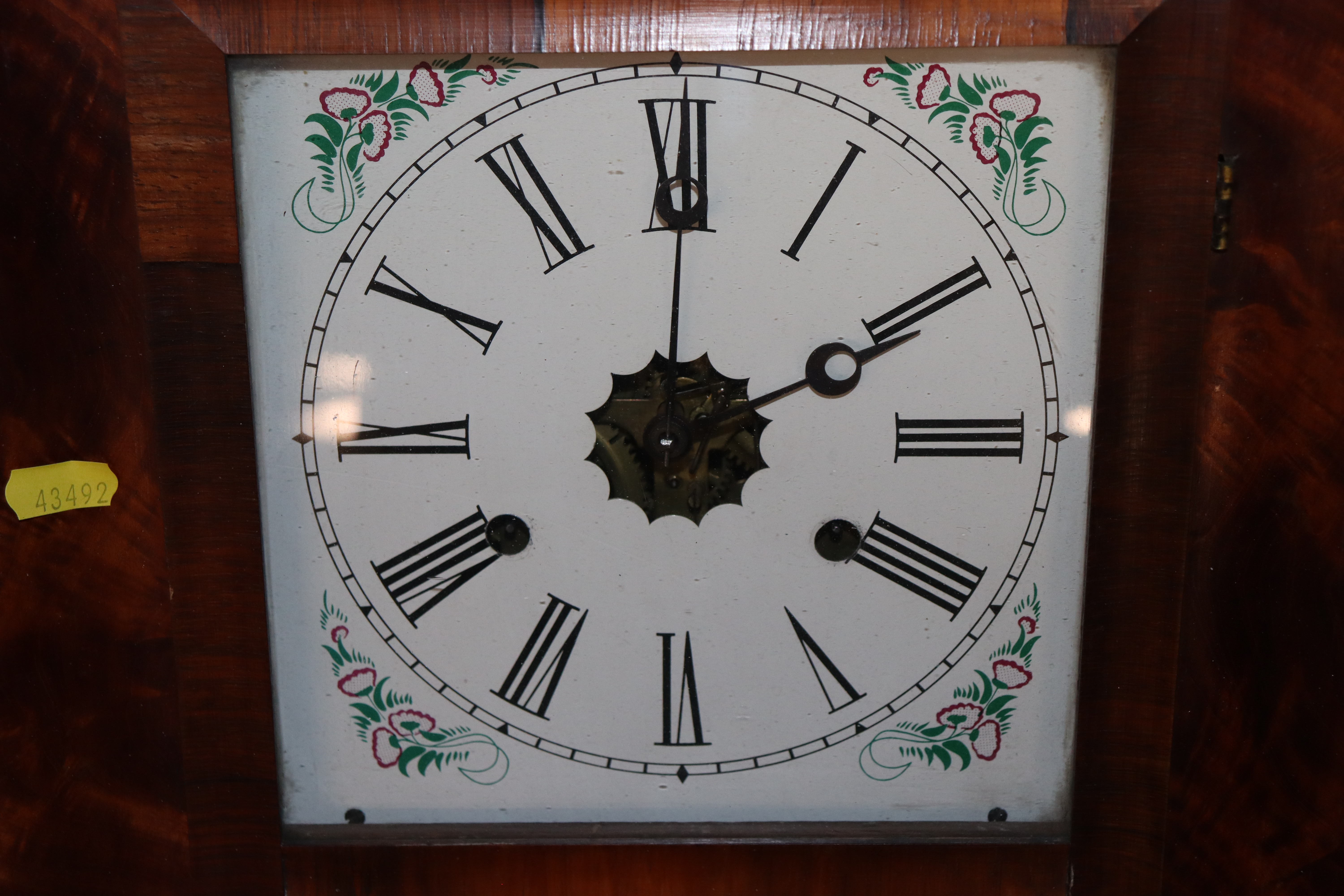 A regulator wall clock with 31 day movement; an Am - Image 2 of 5