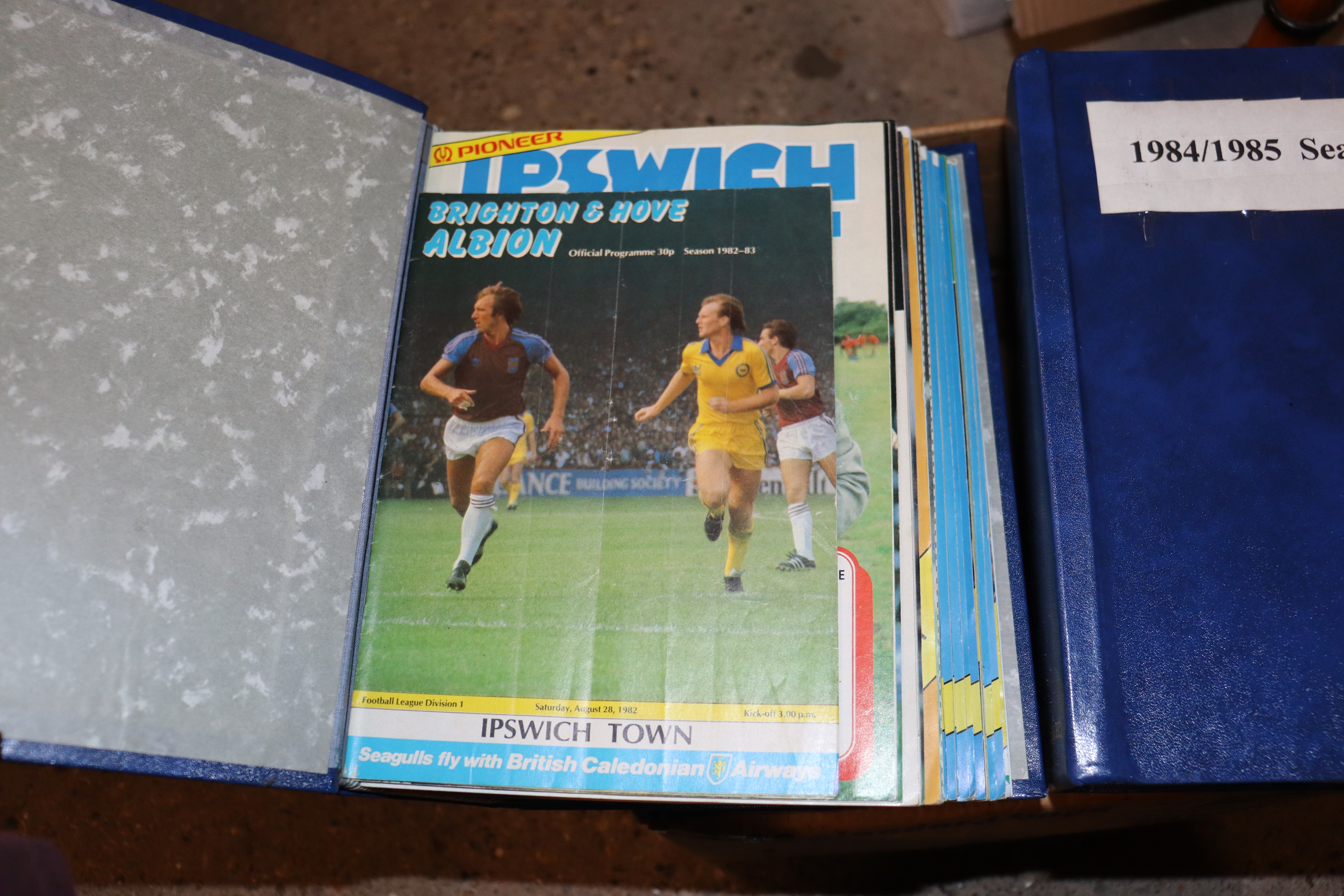 Six miscellaneous folders of Ipswich Town football - Image 6 of 8
