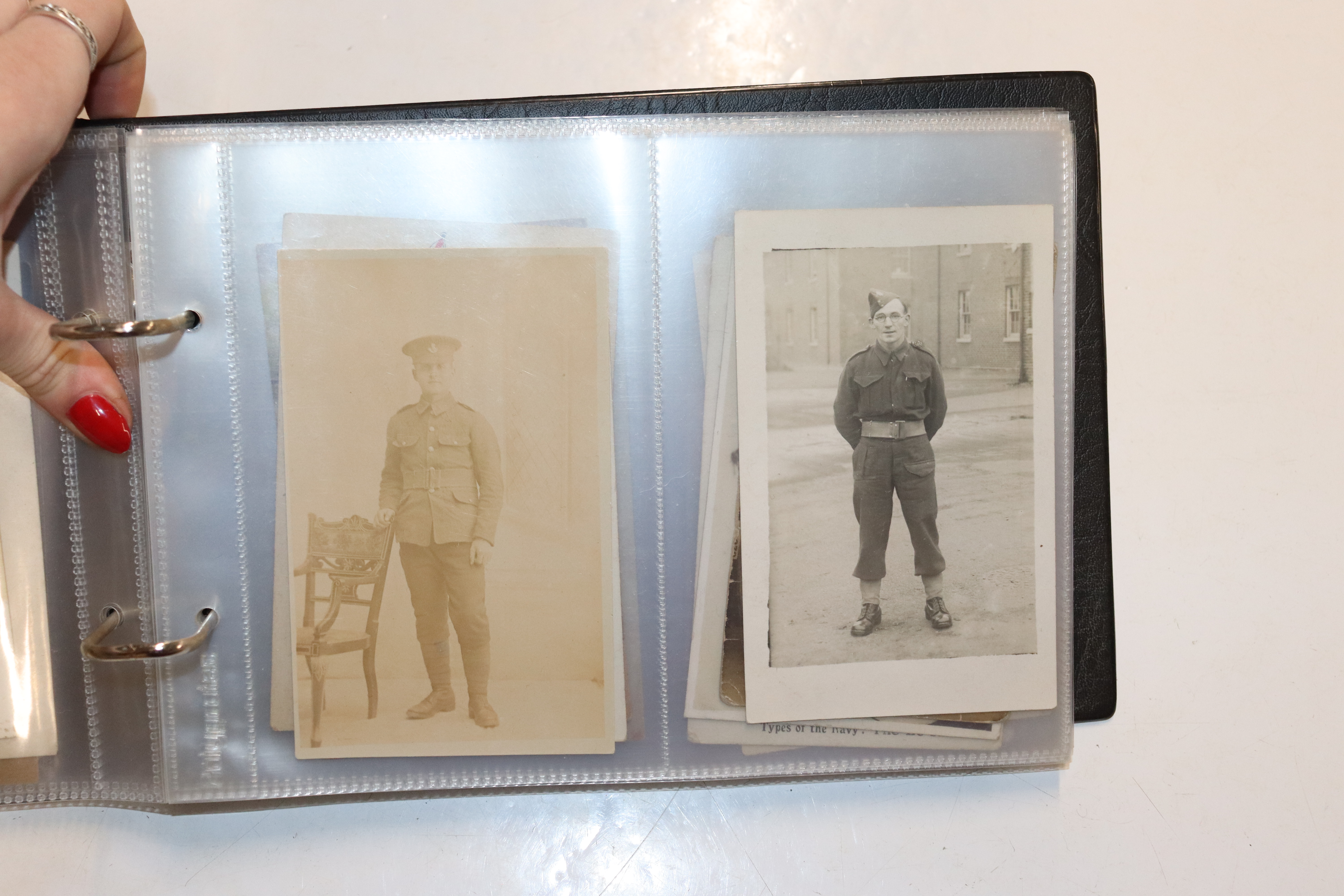 An album of WWI and WWII post-cards - Image 12 of 12