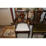 A 19th Century carver chair