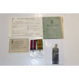 RAF WWII group of medals and documents to M.E. Den